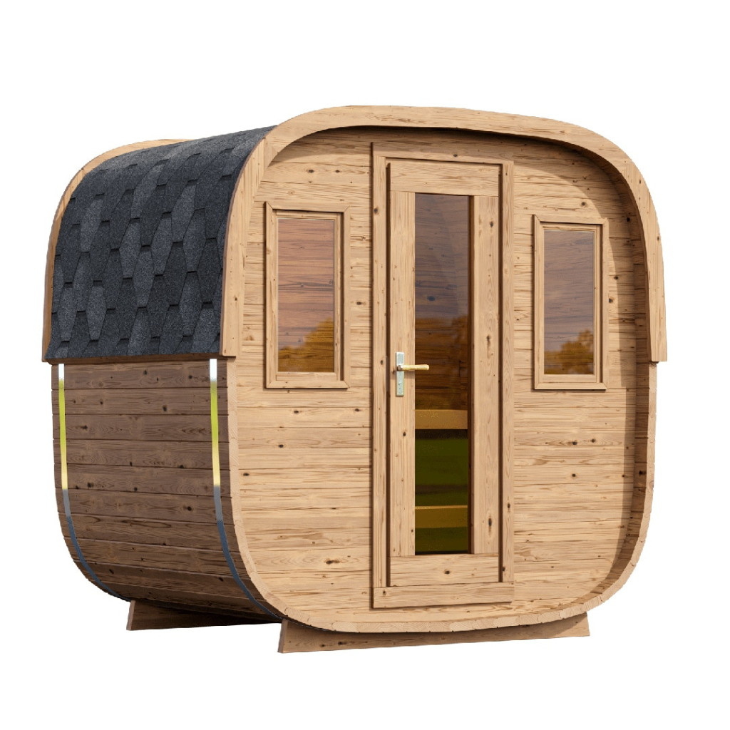 SAUNA EVOLUTION® Square Sauna Minimalist Refresh 6 - Energize Trek