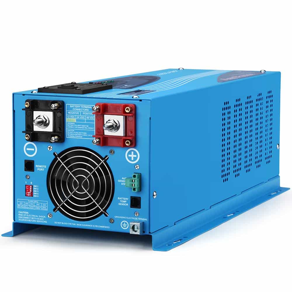 3000W DC 24V Pure Sine Wave Inverter With Charger - Energize Trek
