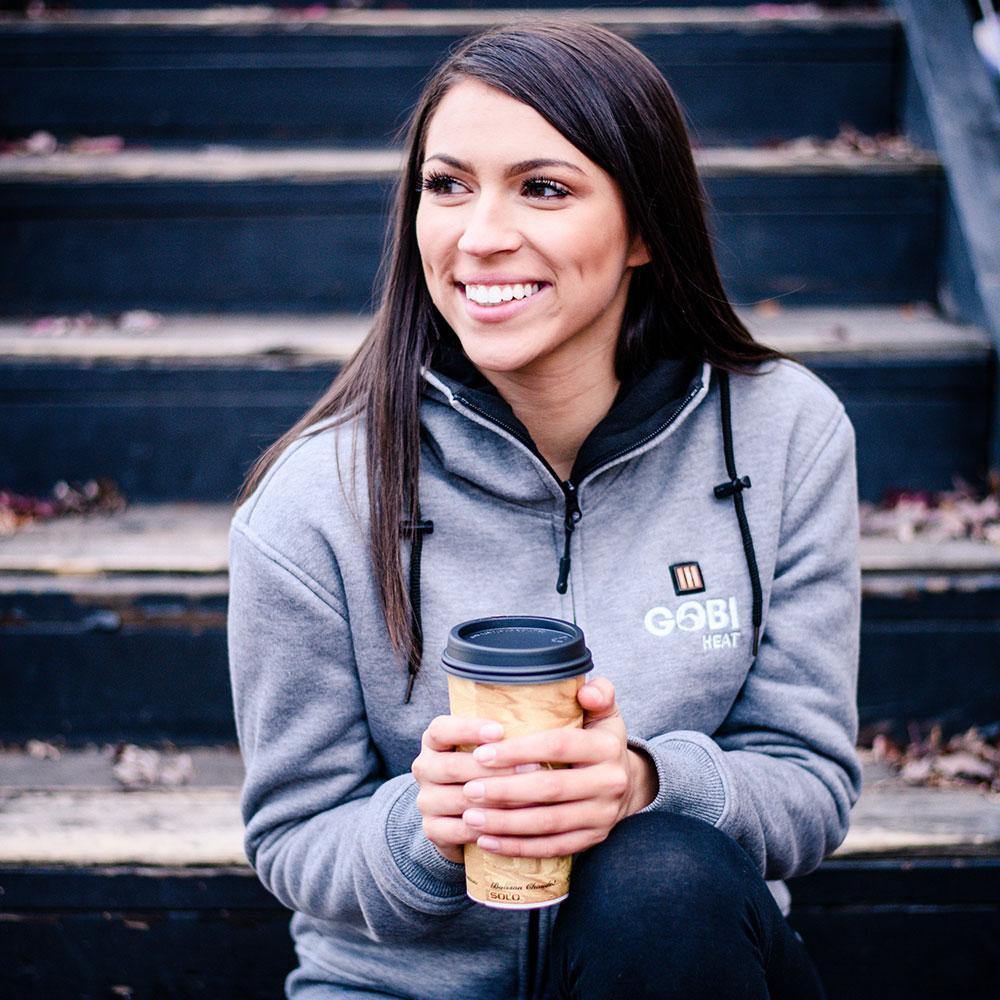 Ridge Womens Heated Hoodie - Energize Trek