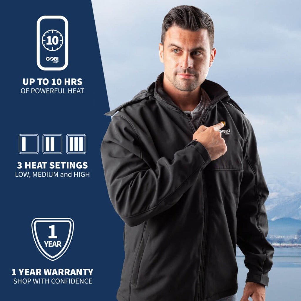Sahara II Men's Heated Jacket - Energize Trek