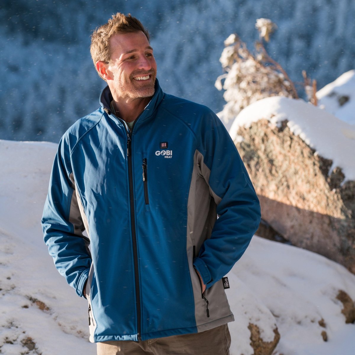 Sahara Mens Heated Jacket - Energize Trek