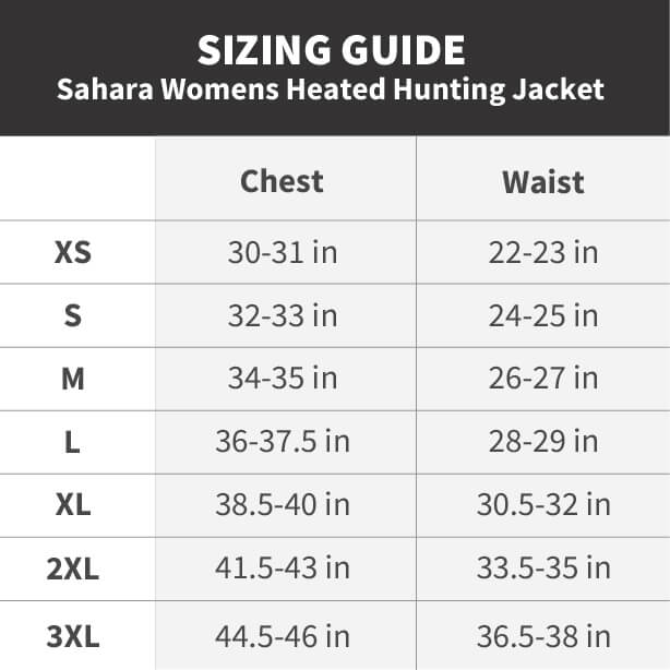 Sahara Women's Heated Hunting Jacket - Mossy Oak Camo - Energize Trek