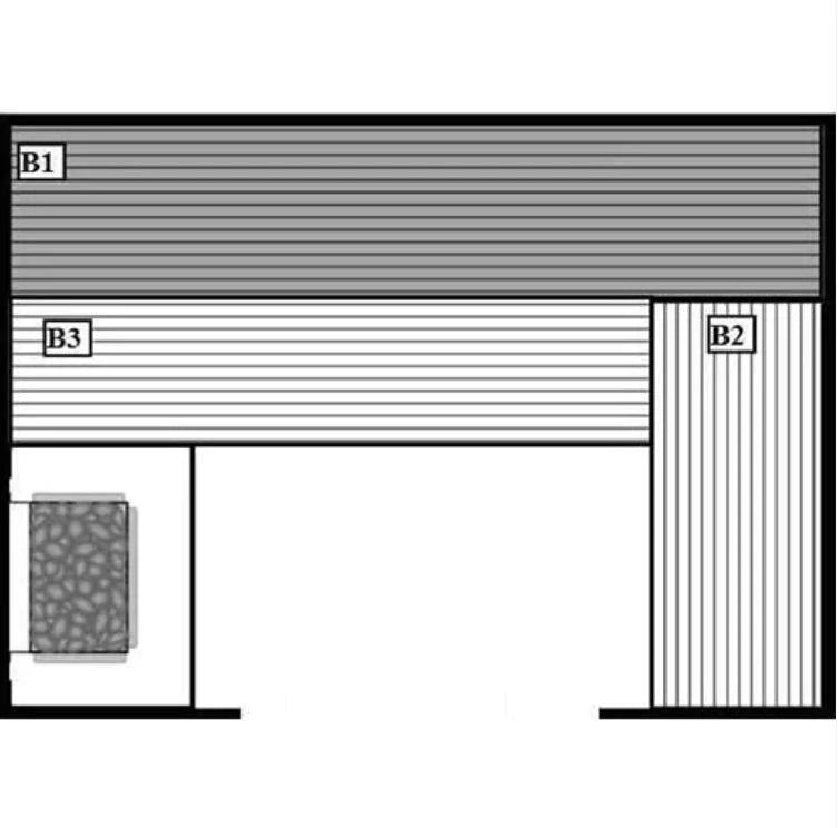Scandia Electric DIY PreCut Sauna Room Kit PRECUT-DIY-4X7-ULTRA - Energize Trek