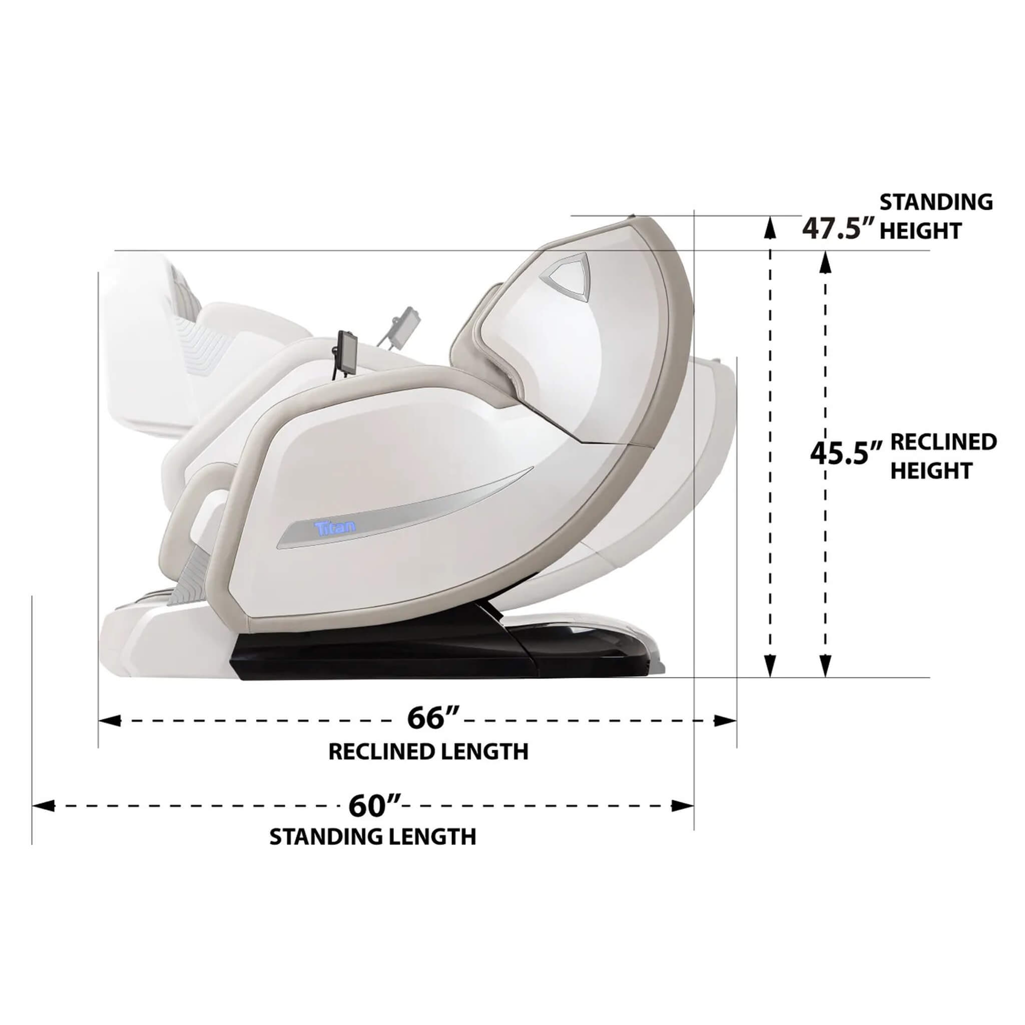 Titan 4D Advent Zero Gravity Massage Chair With Voice Control (SAK58762) - Energize Trek