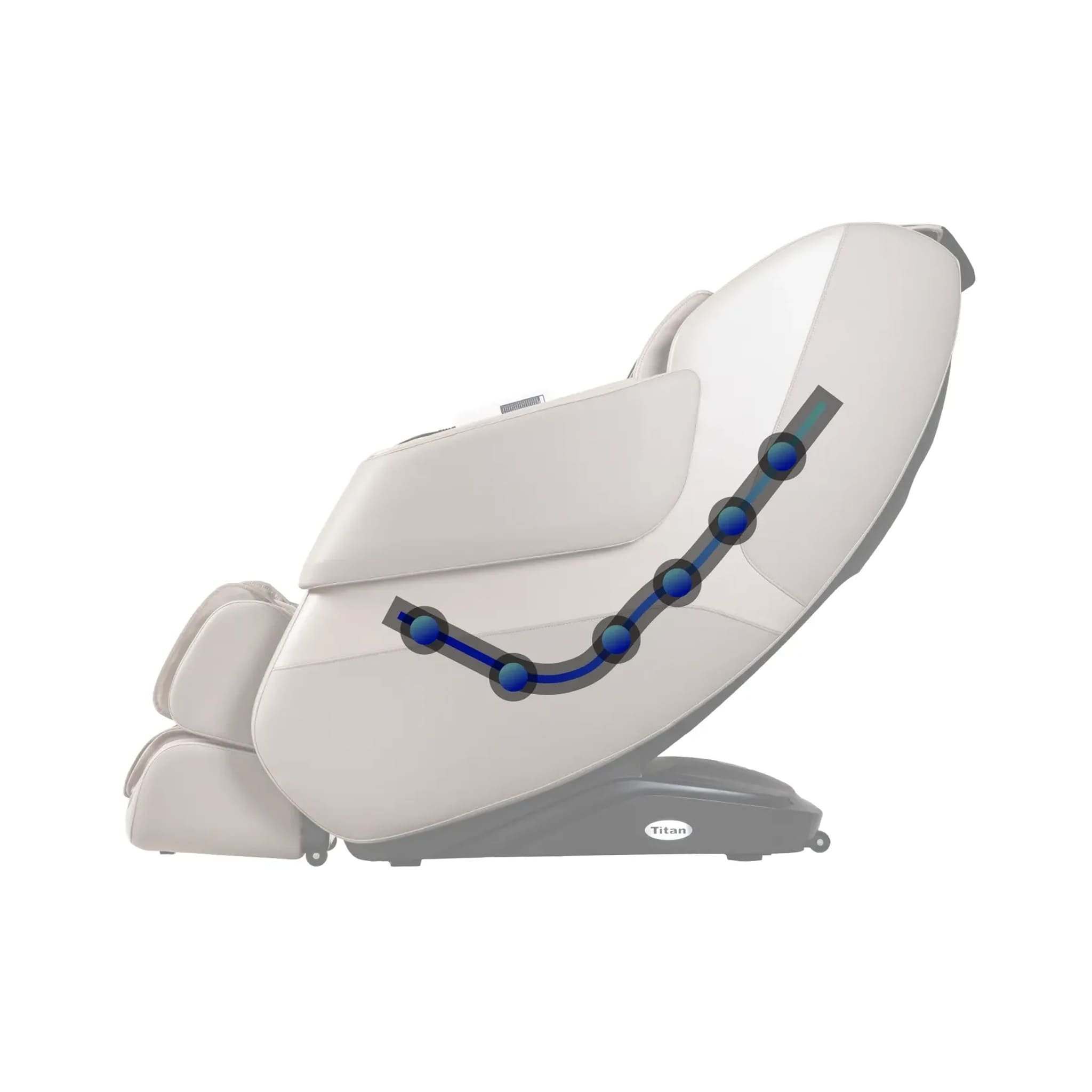 Titan Grande XL 3D Zero Gravity Massage Chair With Voice Control (SAK47031) - Energize Trek