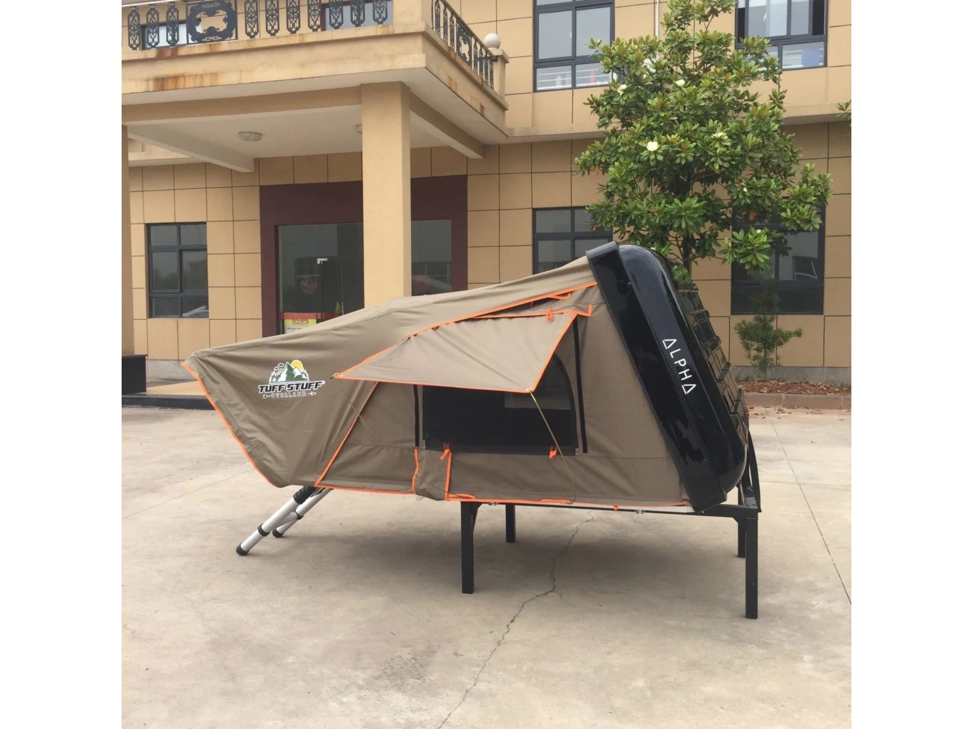 Tuff Stuff Alpha II Hard Shell Rooftop Tent - 2 Person - Energize Trek