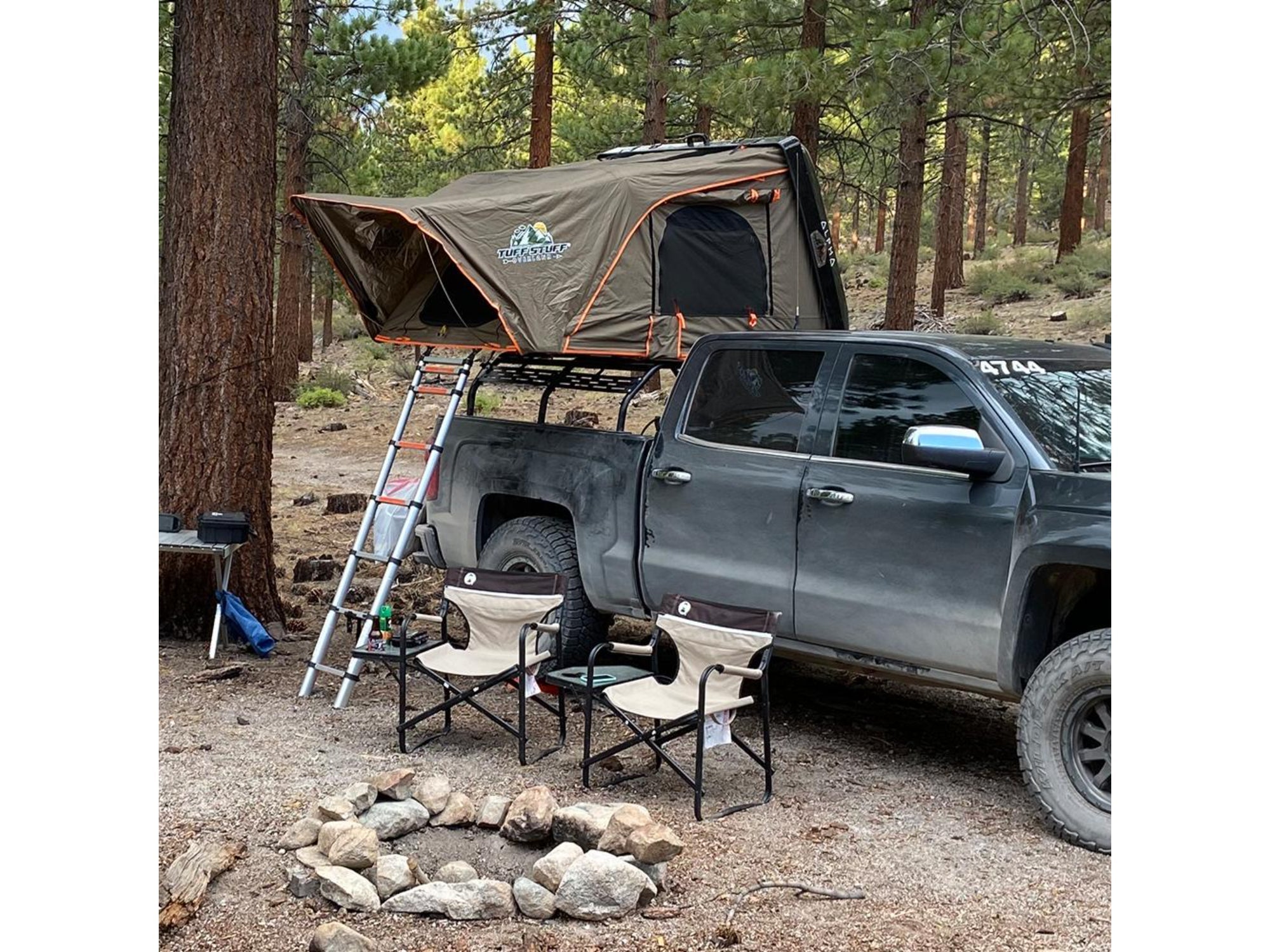 Tuff Stuff Alpha II Hard Shell Rooftop Tent - 2 Person - Energize Trek