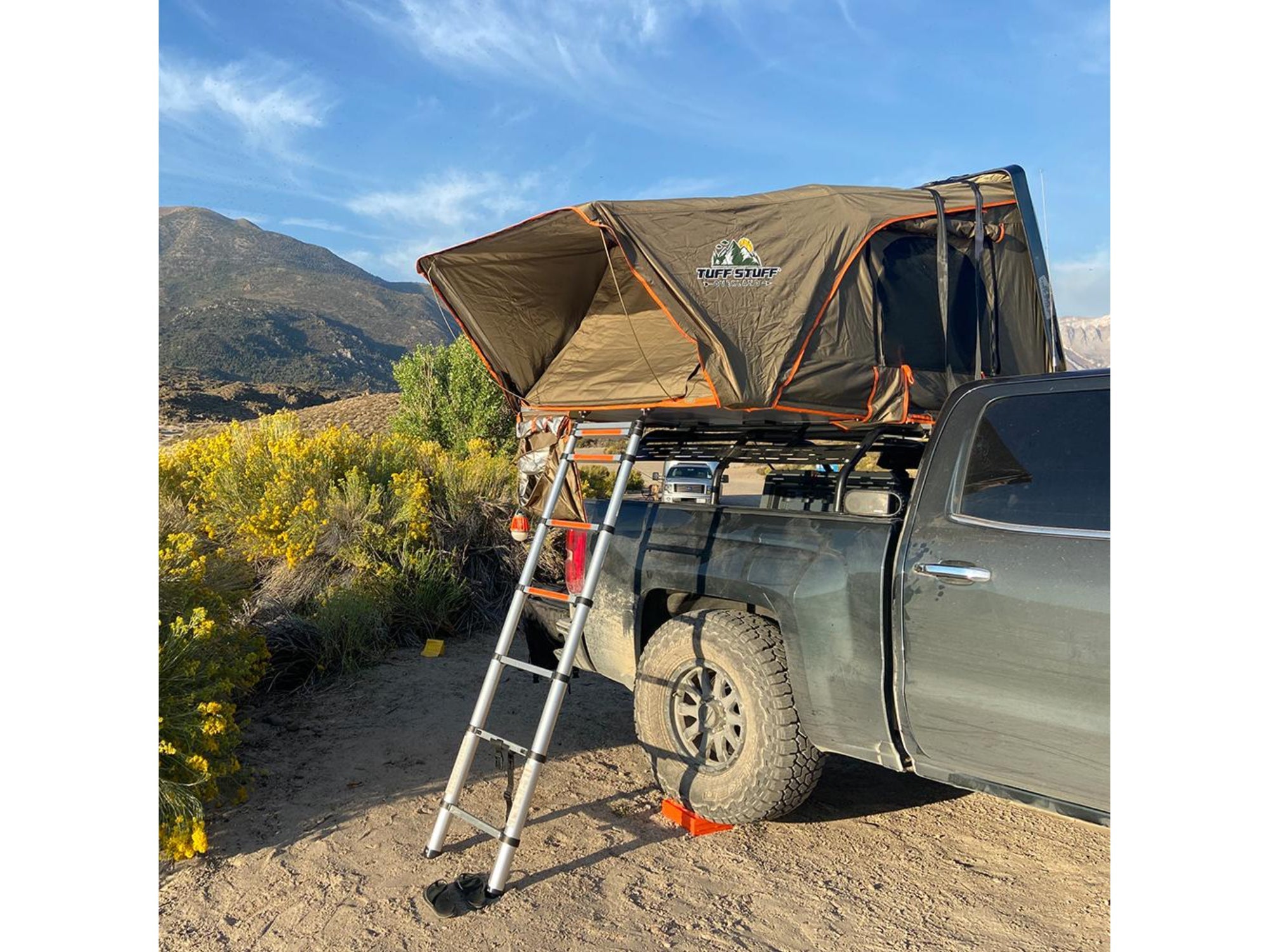Tuff Stuff Alpha II Hard Shell Rooftop Tent - 2 Person - Energize Trek