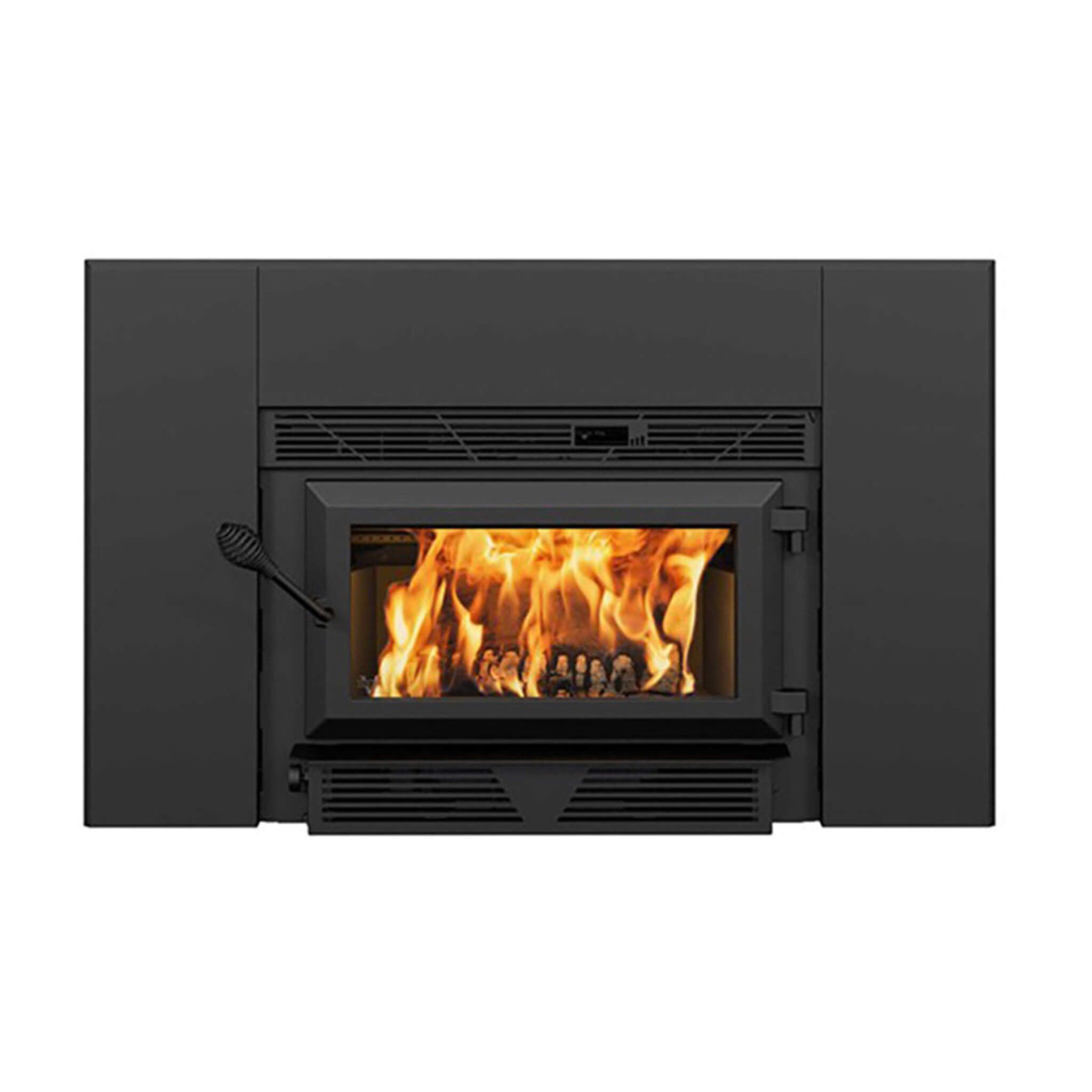 Ventis Premium Black Extra Large Wood Fireplace Insert With Blower (SAK27542) - Energize Trek