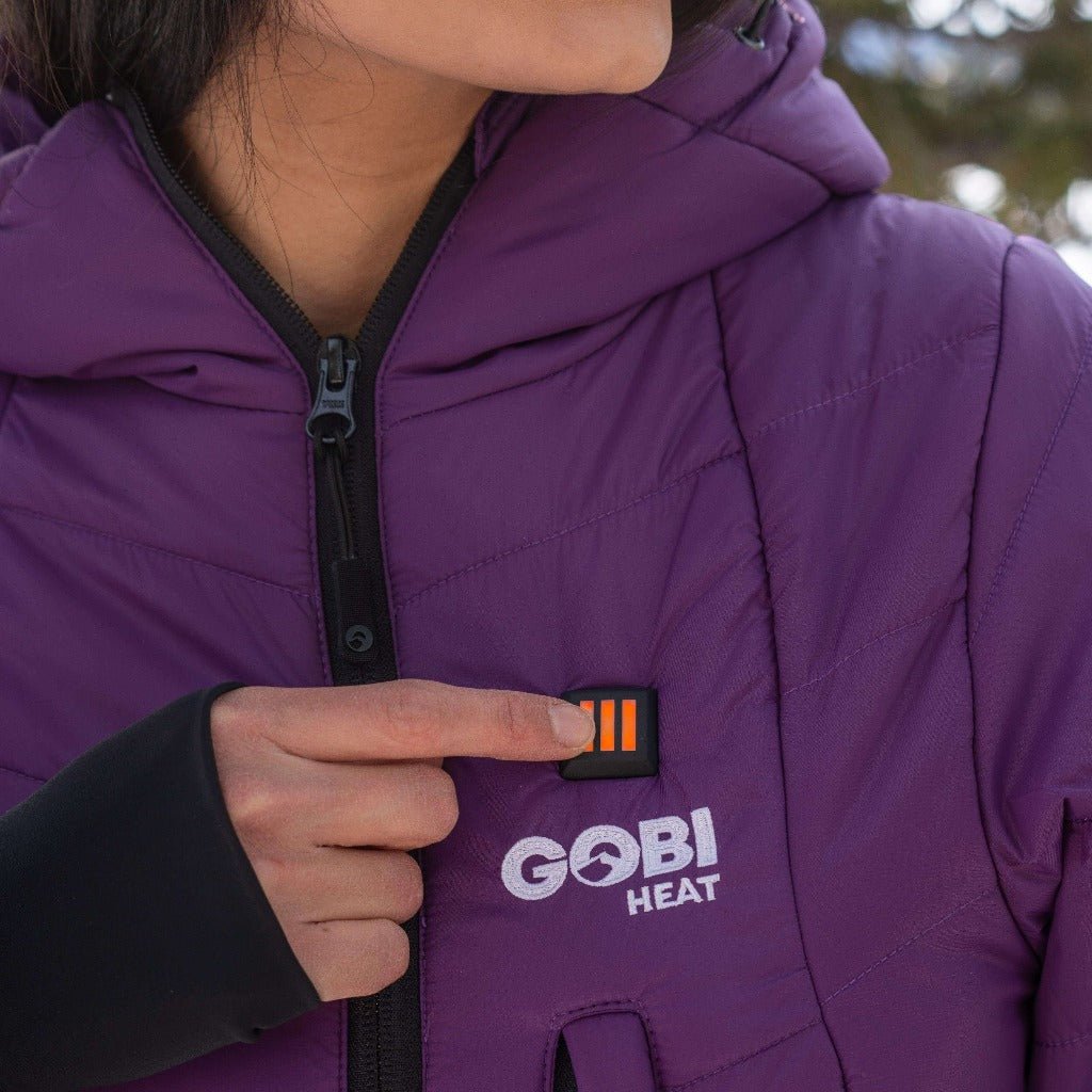 Victoria Womens Heated Coat - Energize Trek