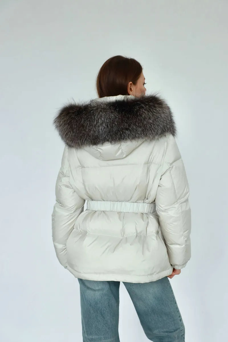 Genuine Silver Fox Down Fill Jacket - Energize Trek