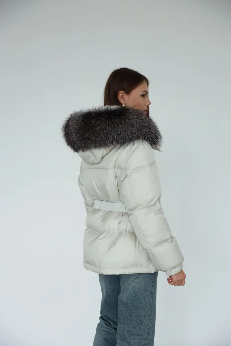 Genuine Silver Fox Down Fill Jacket - Energize Trek