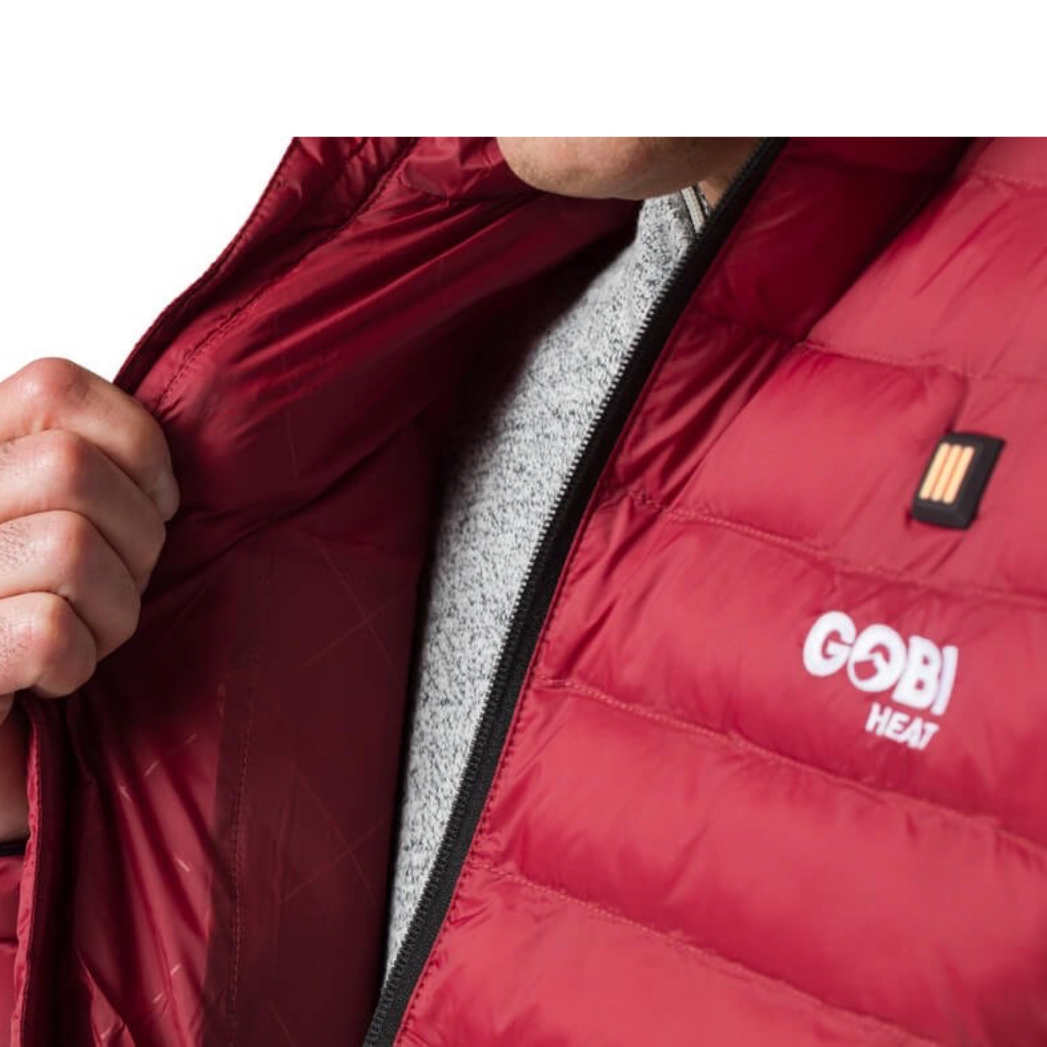 Wolf Mens Heated Jacket - Energize Trek