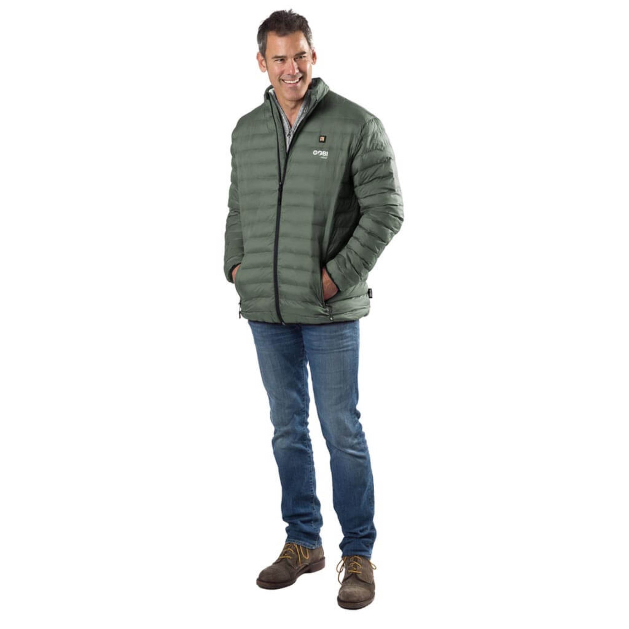 Wolf Mens Heated Jacket - Energize Trek