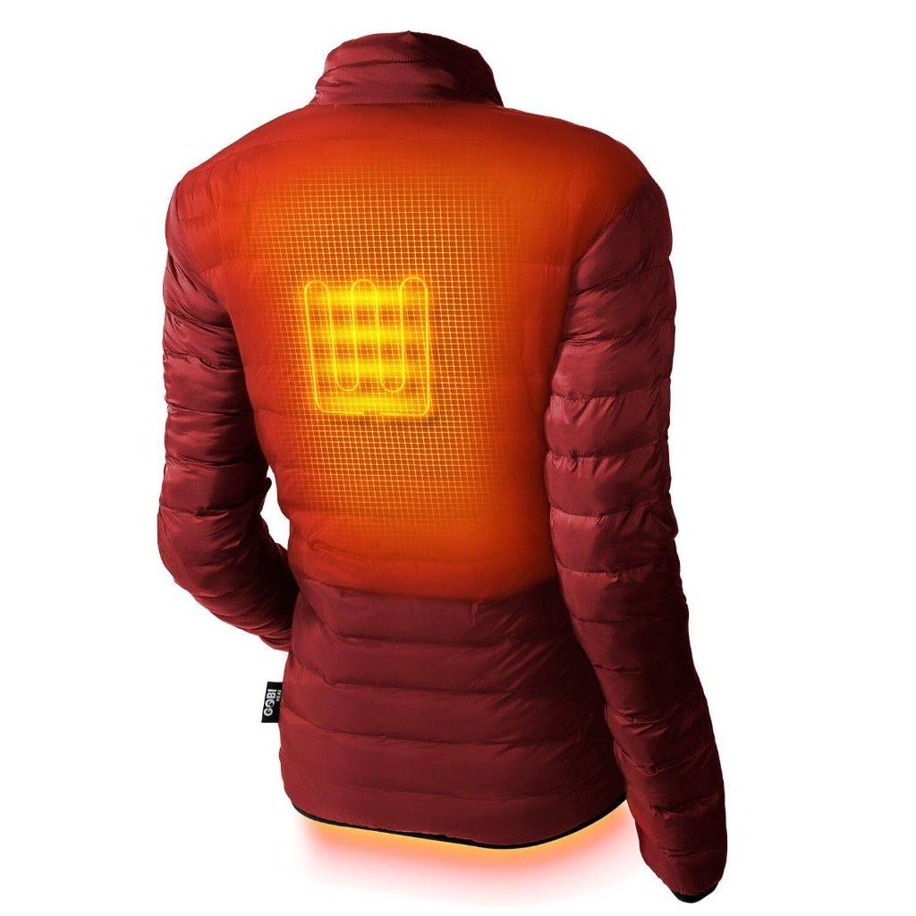 Wolf Womens Heated Jacket - Energize Trek