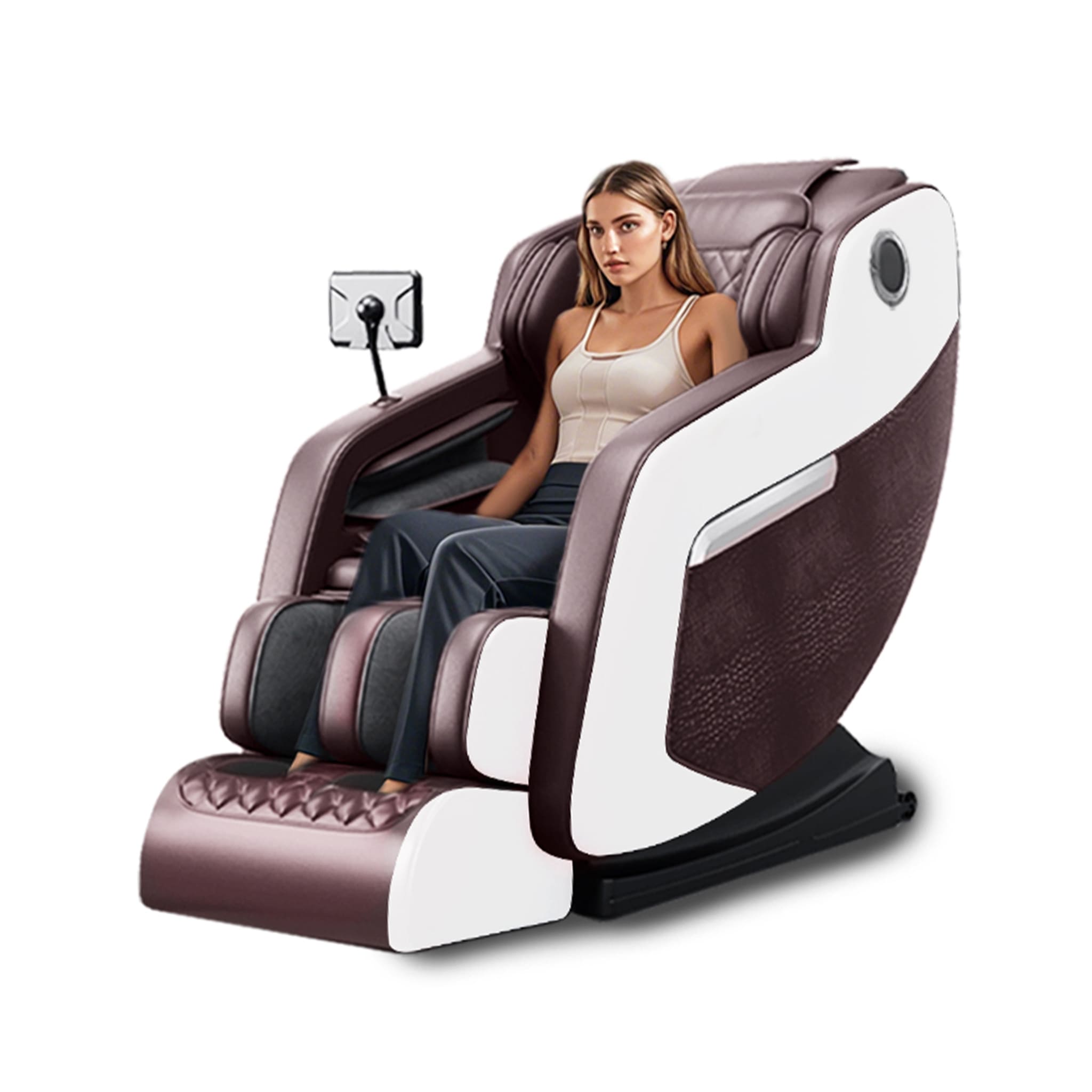 Zvz Premium Zero Gravity Full Body Massage Chair With Smart Display (SAK63107) - Energize Trek
