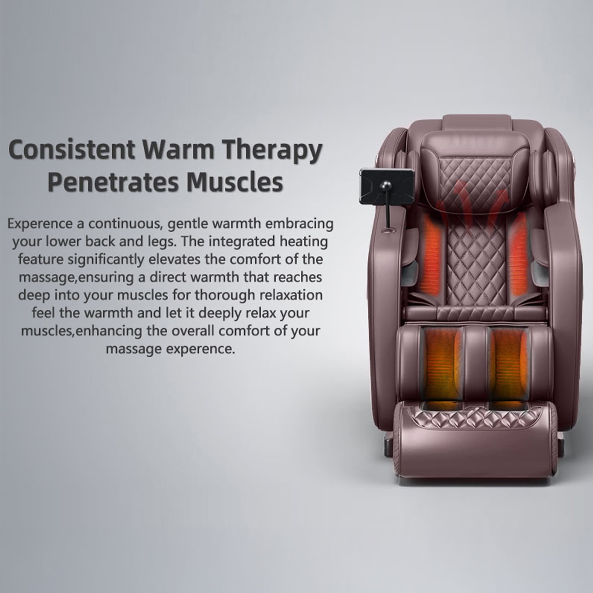 Zvz Premium Zero Gravity Full Body Massage Chair With Smart Display (SAK63107) - Energize Trek