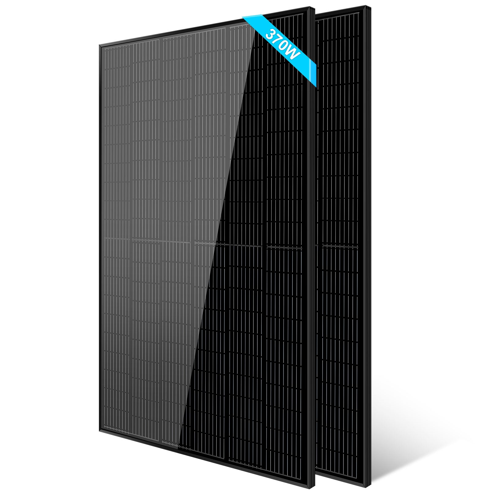 370W Mono Black PERC Solar Panel UL 61730 - Energize Trek
