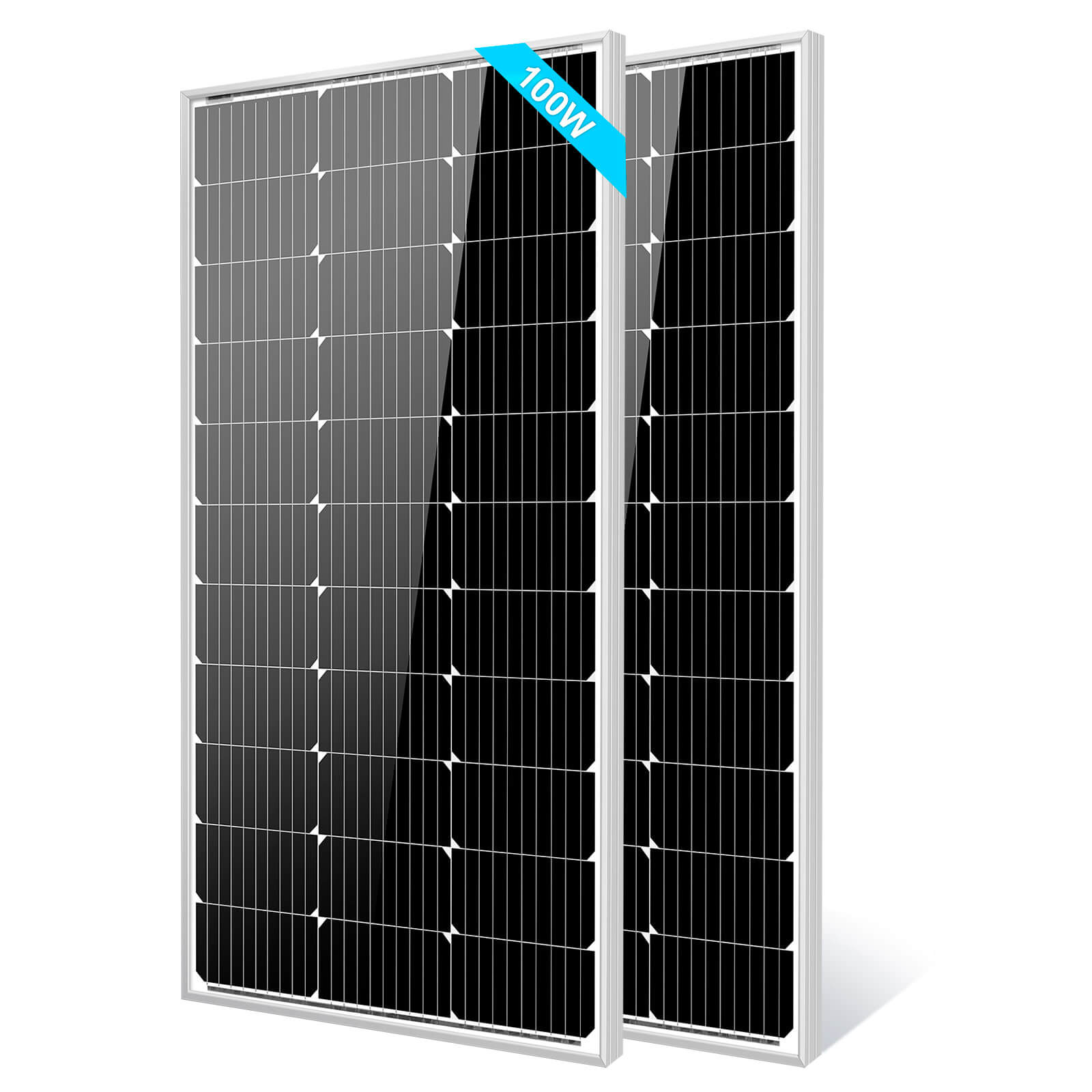 100 Watt Monocrystalline Solar Panel - Energize Trek