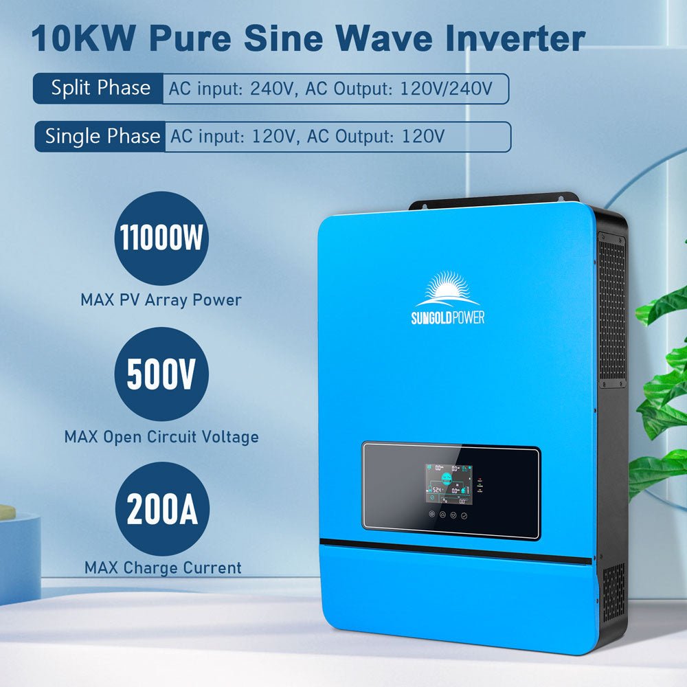 OFF GRID SOLAR KIT 20KW 48VDC 120V/240V LIFEPO4 30.72KWH LITHIUM BATTERY 32 X 450 WATTS SOLAR PANELS SGR-20K30E - Energize Trek