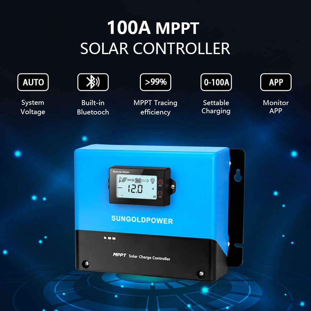 100 Amp MPPT Solar Charge Controller - Energize Trek