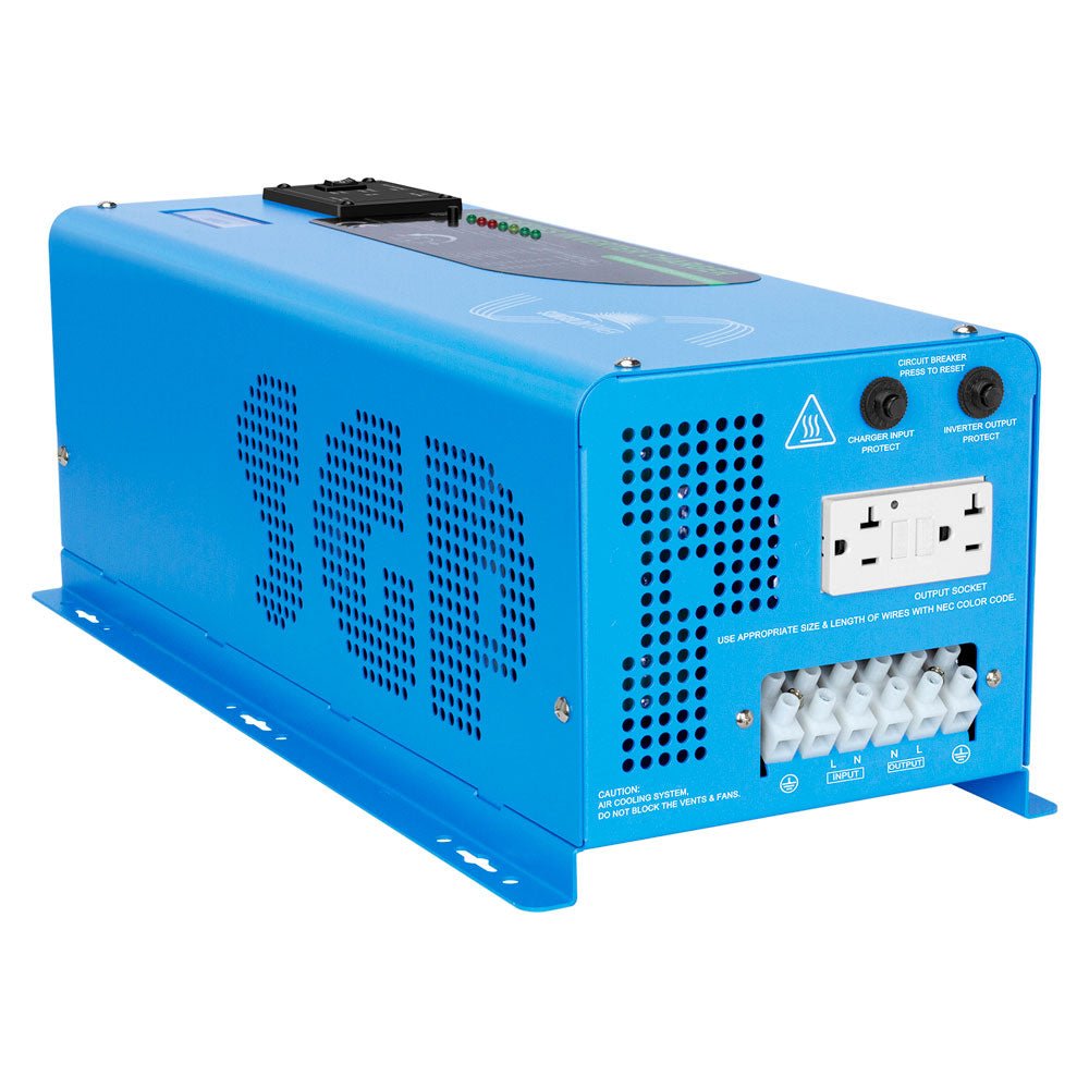 4000W DC 24V Pure Sine Wave Inverter With Charger - Energize Trek