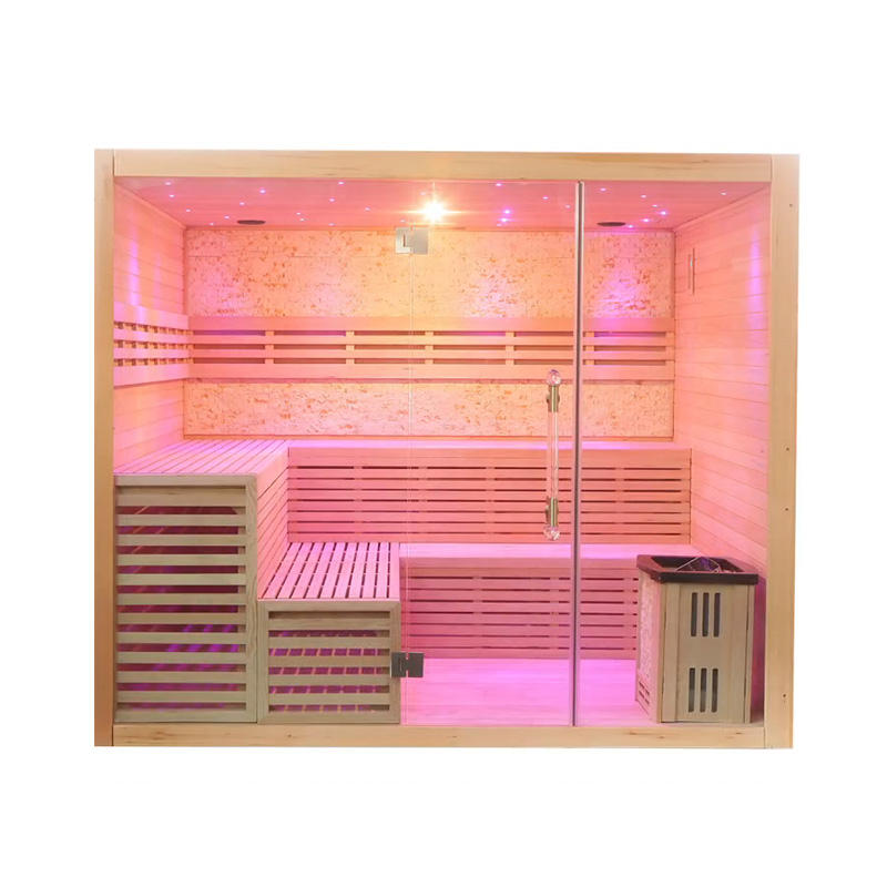 SAUNA EVOLUTION® Include Therapy Wood Traditional Steam Sauna Modern Relax 7 - Energize Trek