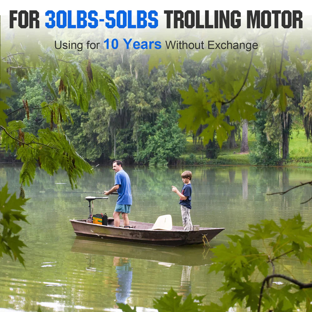 ECO-WORTHY 12V 50Ah Lithium Iron Phosphate Battery - Energize Trek