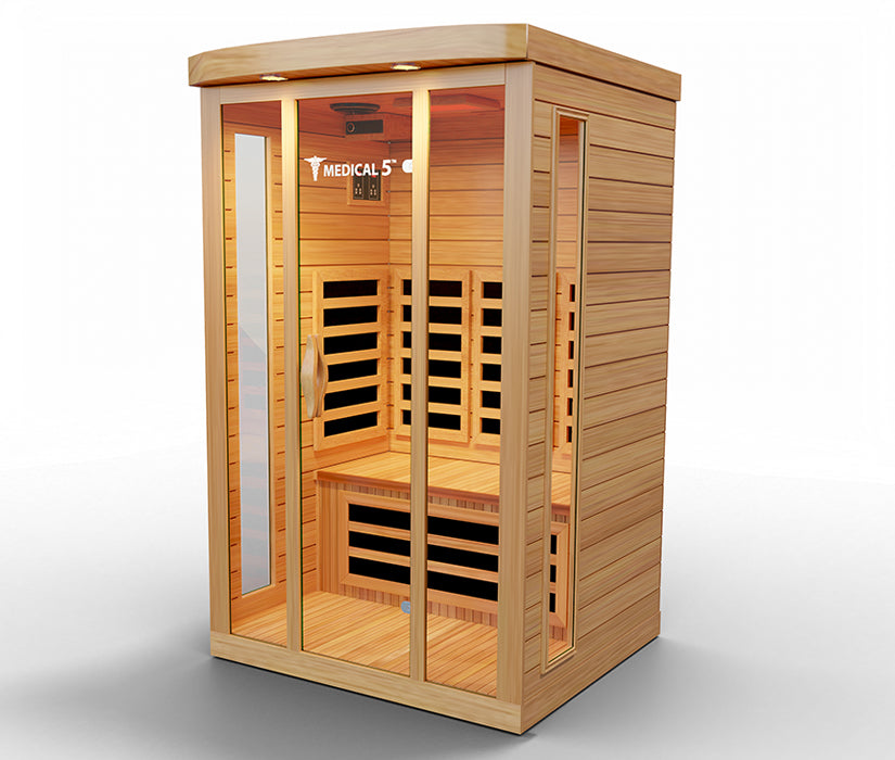 3 Person Home Infrared Sauna | Medical 5™ - Energize Trek