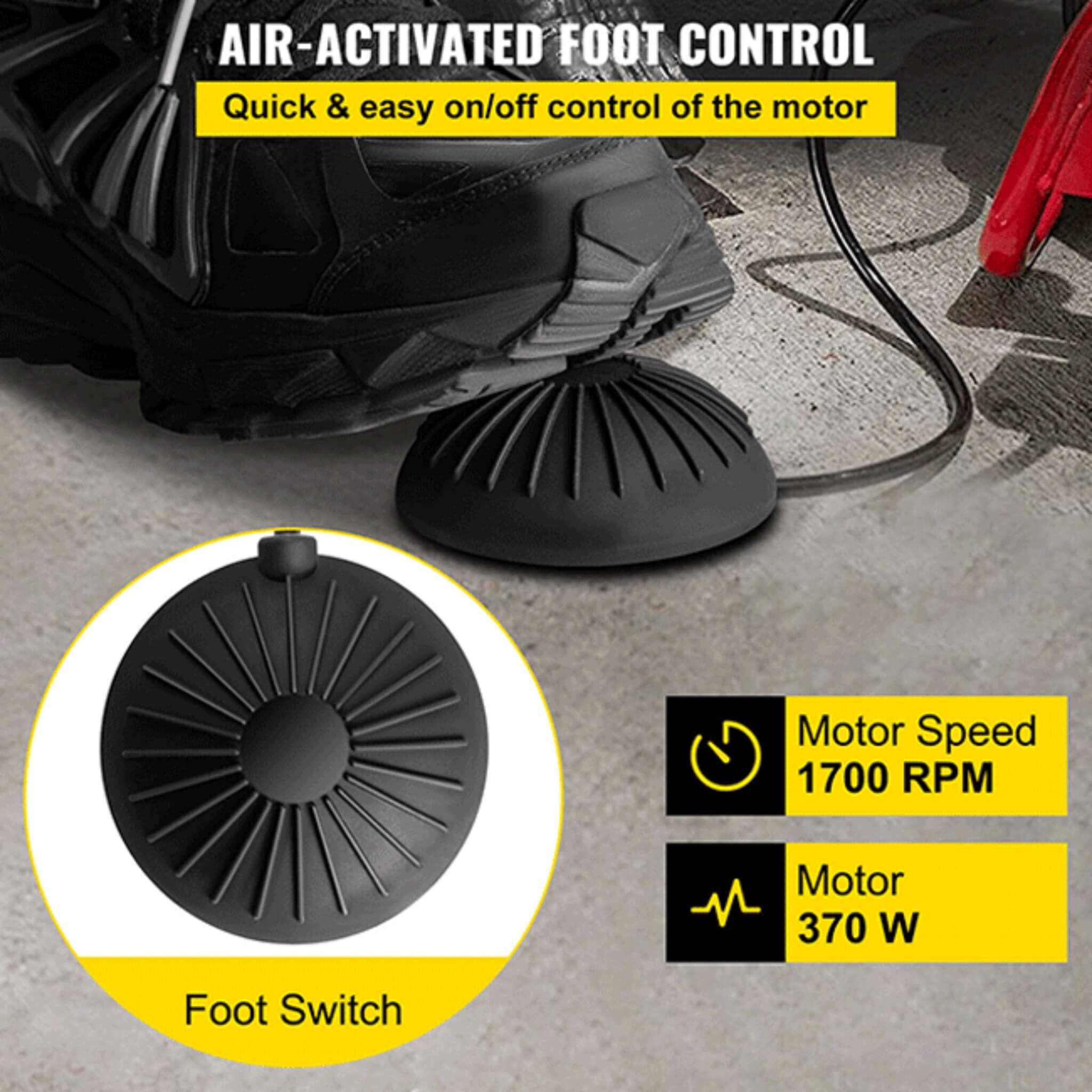 [100FT X 3/8"] Electric Sewer Drain Cleaner Snake Clog Machine W/ Cutter (SAK53785) - Energize Trek