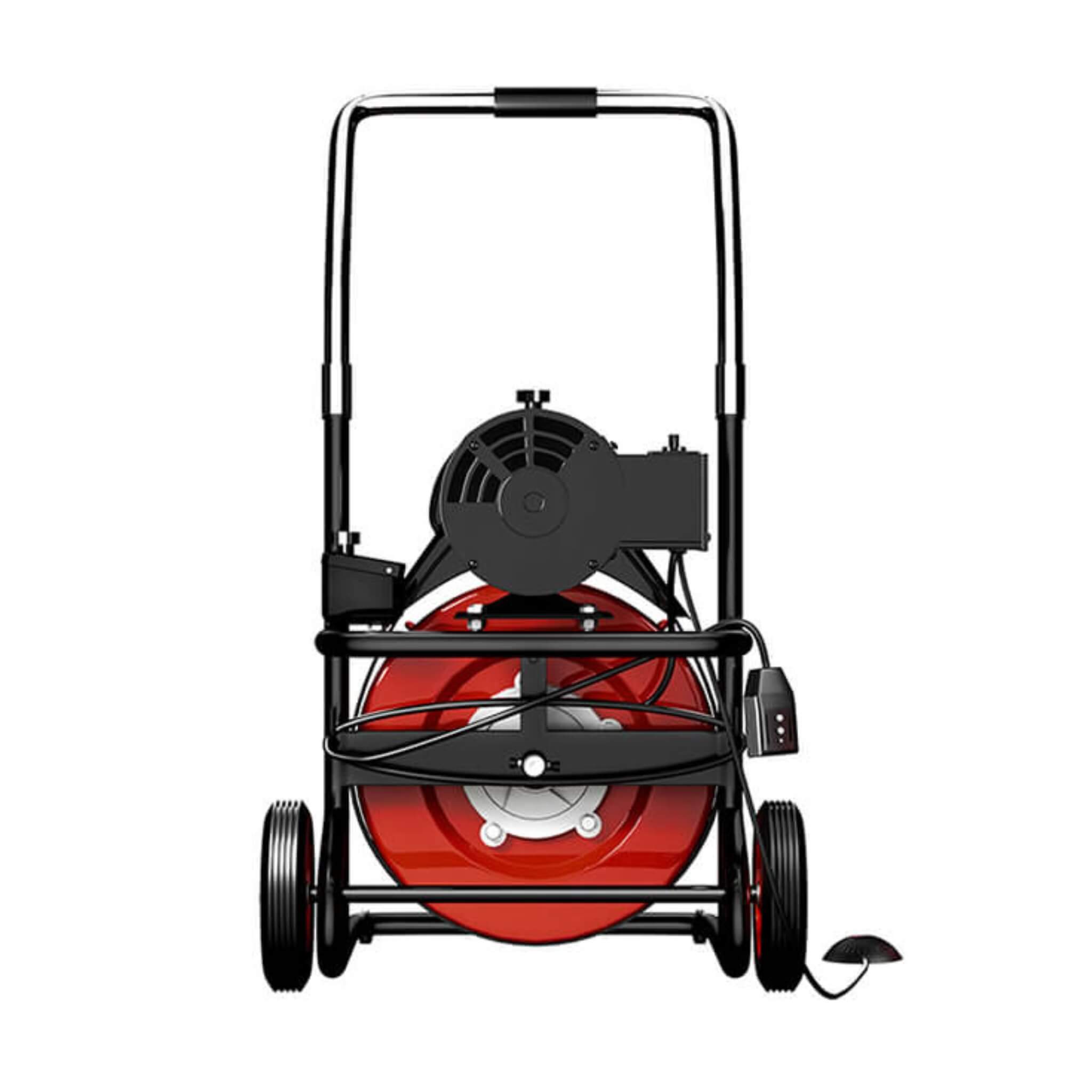 [100FT X 3/8"] Electric Sewer Drain Cleaner Snake Clog Machine W/ Cutter (SAK53785) - Energize Trek