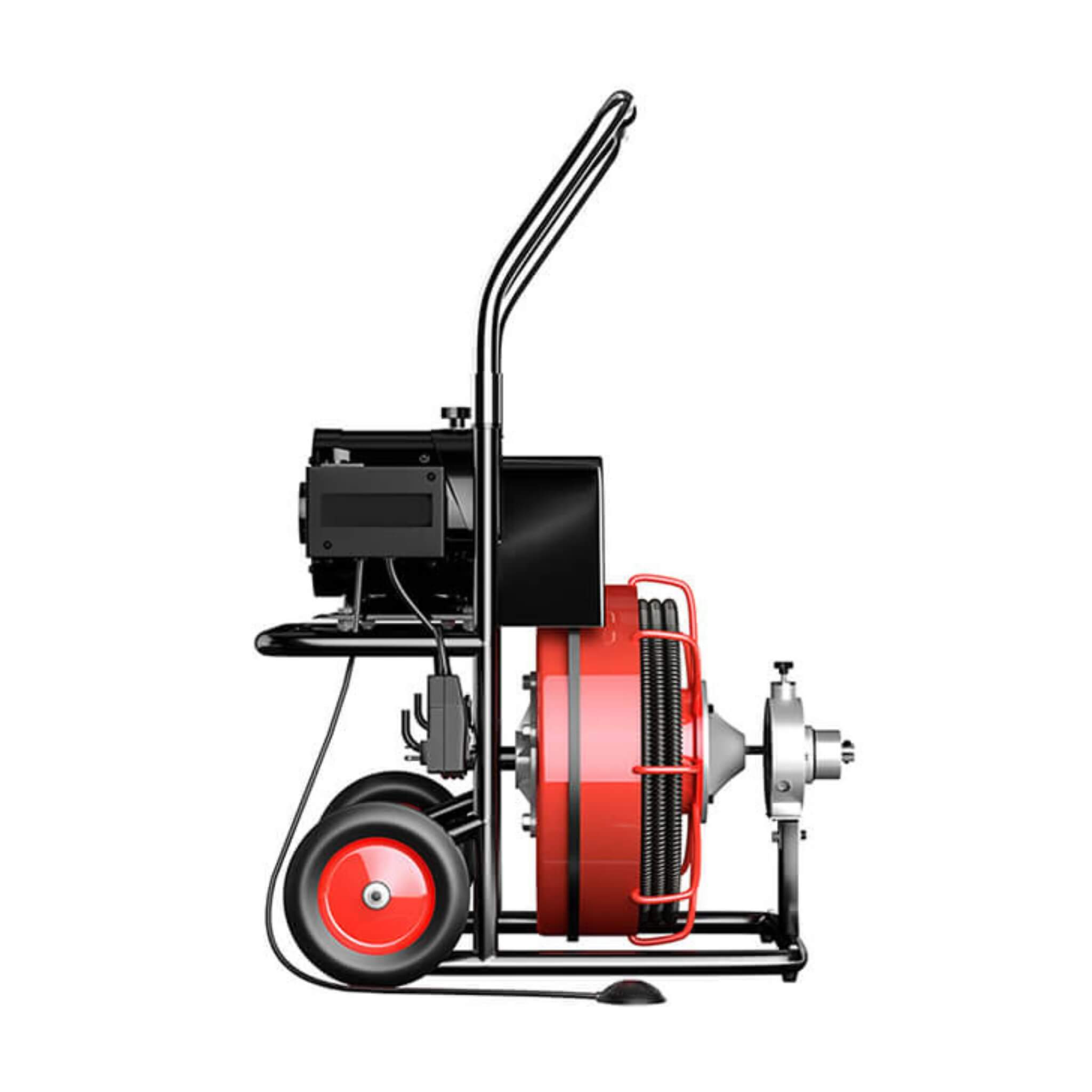 [100FT X 3/8"] Electric Sewer Drain Cleaner Snake Clog Machine W/ Cutter (SAK53785) - Energize Trek