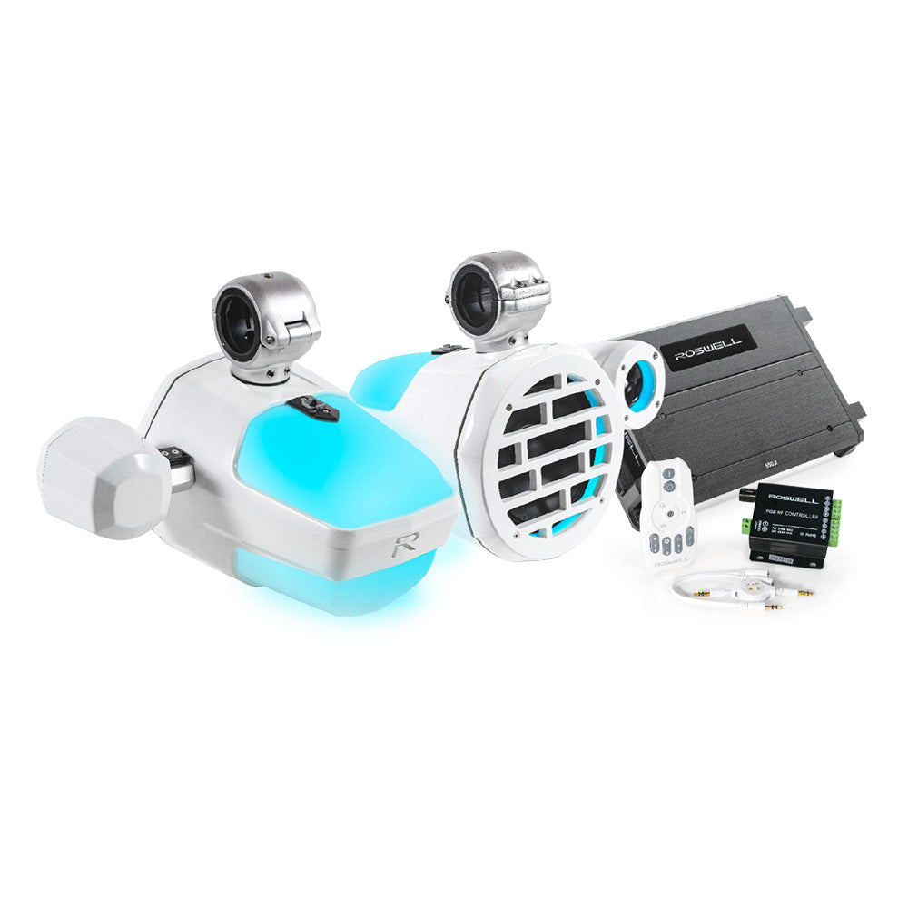 Roswell R1 Pro Marine Audio Package  White C92023120