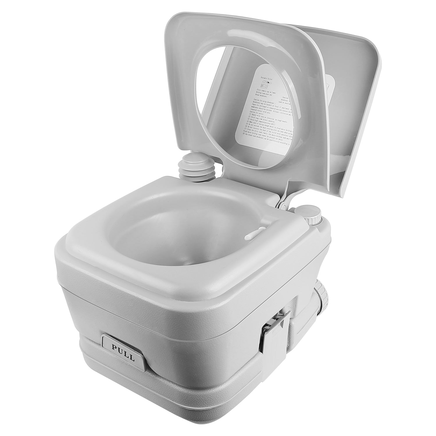 10L/2.64Gal Portable Toilet Camping Porta Potty Leak-proof Flush Travel Commode For Camping Traveling Boating Outdoor Activities - Energize Trek