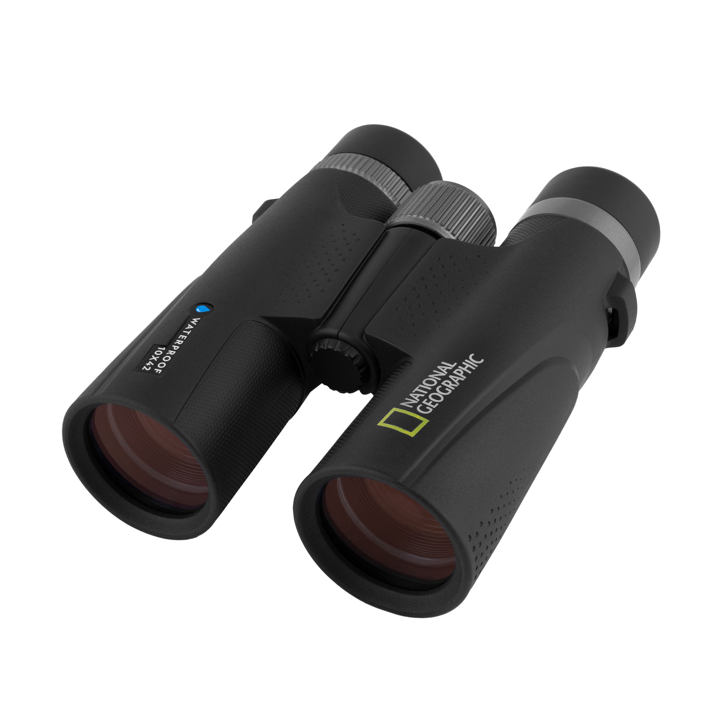 10x42 Waterproof Performance Roof Binoculars and Harness - Energize Trek