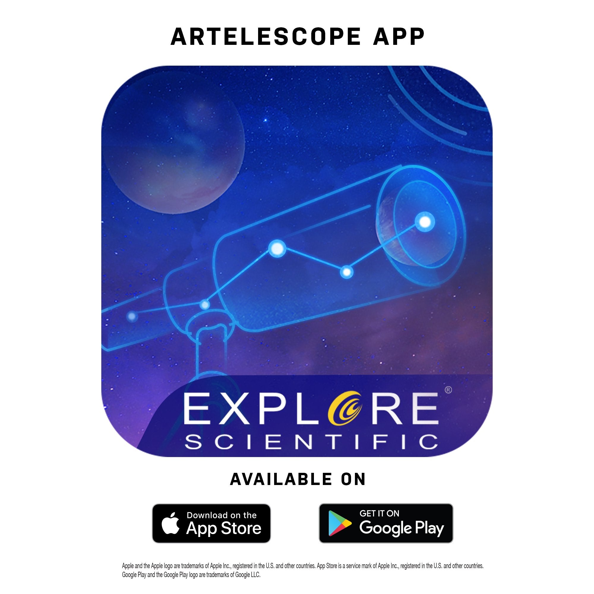 114mm Reflector Telescope with APP - Energize Trek