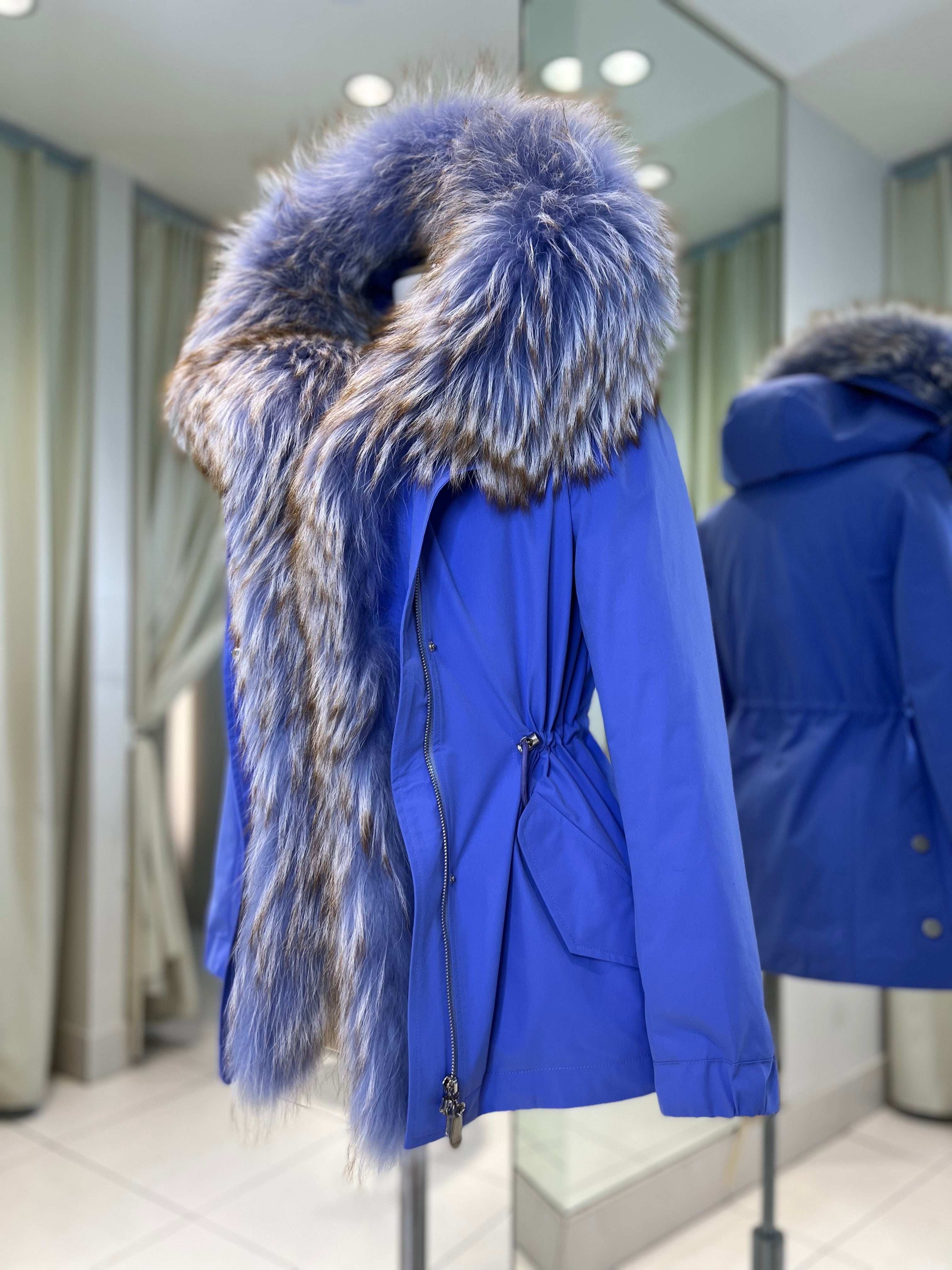 Genuine Fox Fur Rabbit Insulated Parka - Energize Trek