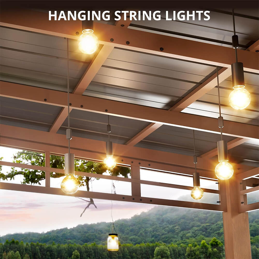 [12x14] Heavy Duty Outdoor Hardtop Wood Frame Gazebo Canopy With Metal Roof & Curtains (SAK43625) - Energize Trek