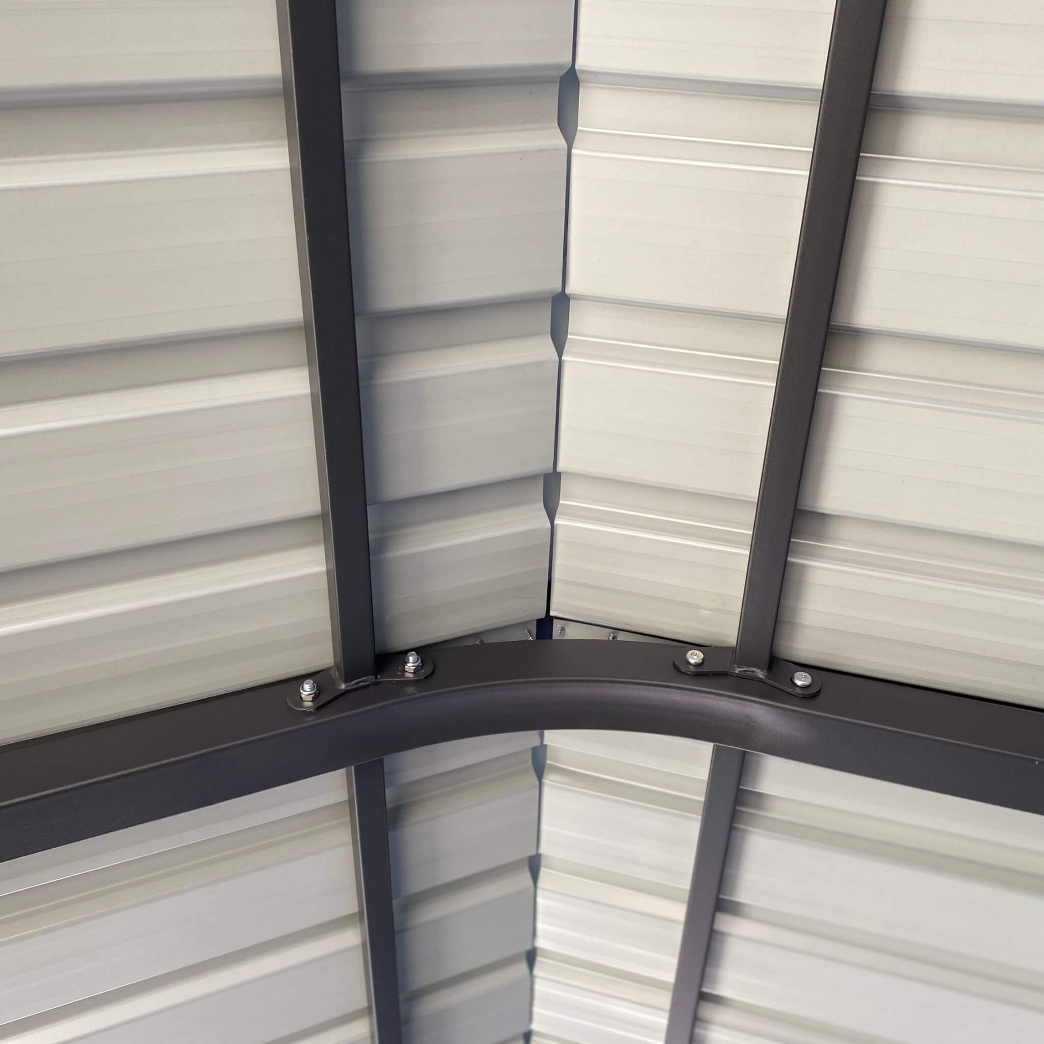 [12X20FT] Heavy Duty Metal Carport With Galvanized Steel Roof For Car, Boats And Trucks, Gray (SAK95562) - Energize Trek