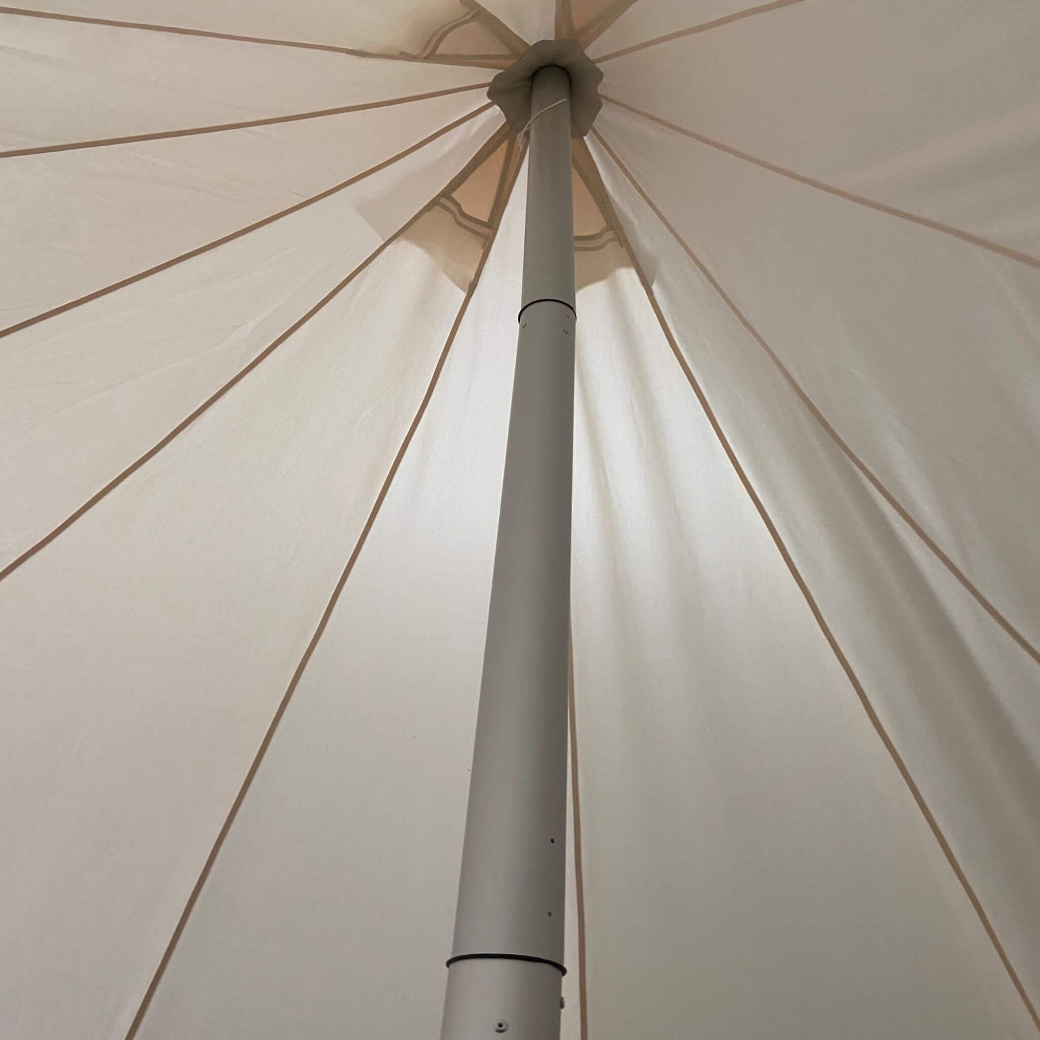 [13X19FT] Extra Large Heavy Duty Outdoor Four Seasons Glamping Canvas Bell Yurt Tent (SAK45688) - Energize Trek