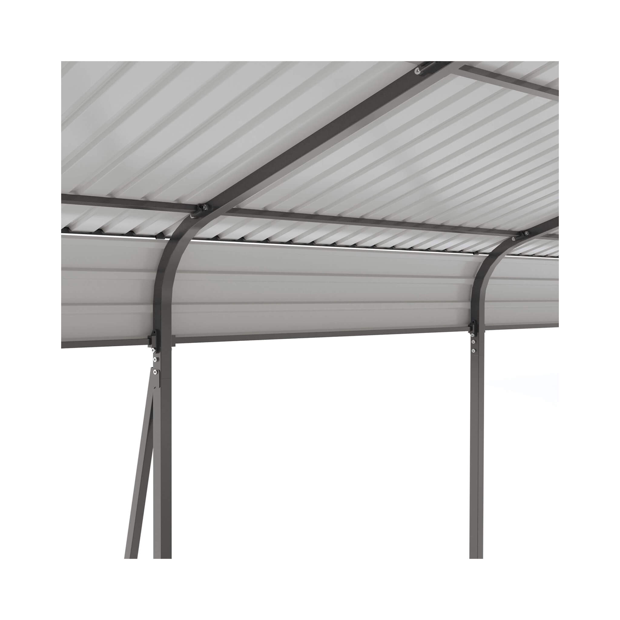 [13X26FT] Heavy-Duty Weather-Resistant Outdoor Carport With Protective Film (SAK82451) - Energize Trek