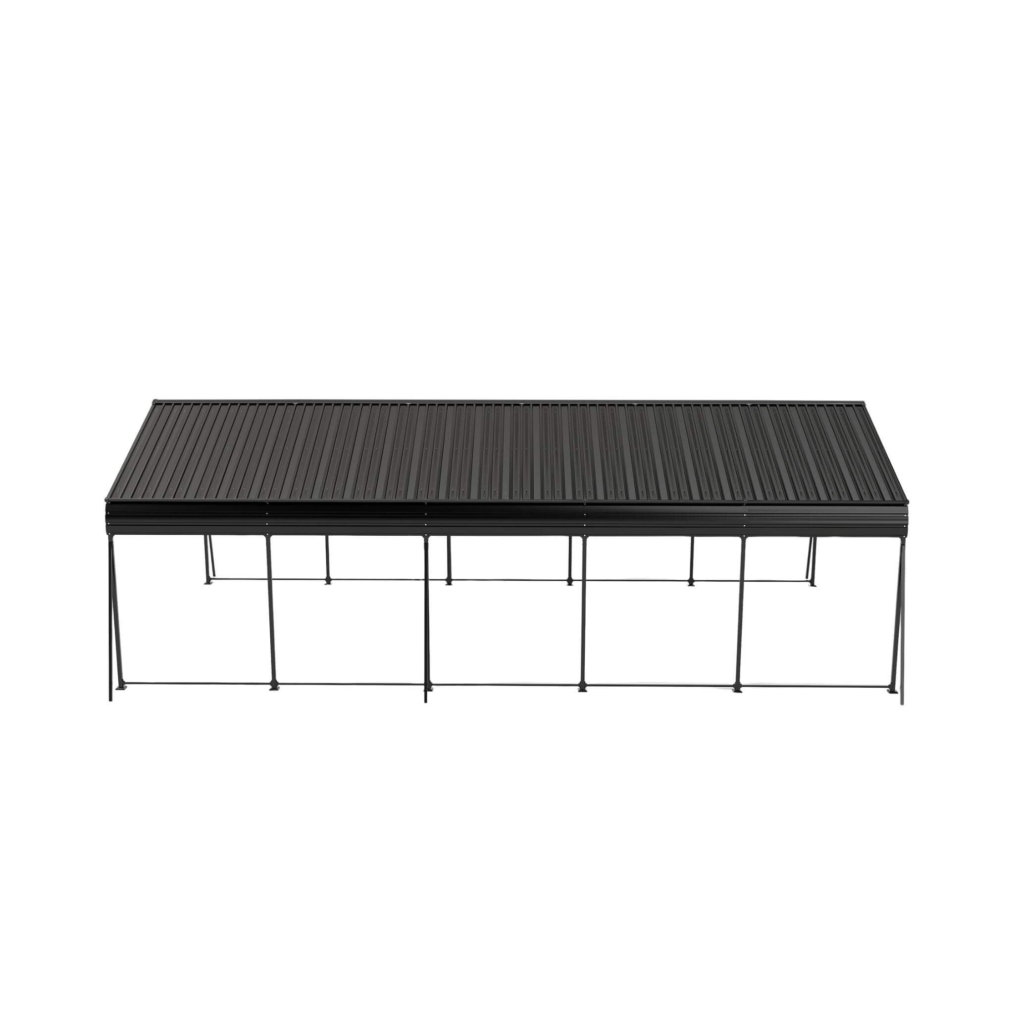 [13X26FT] Heavy-Duty Weather-Resistant Outdoor Carport With Protective Film (SAK82451) - Energize Trek