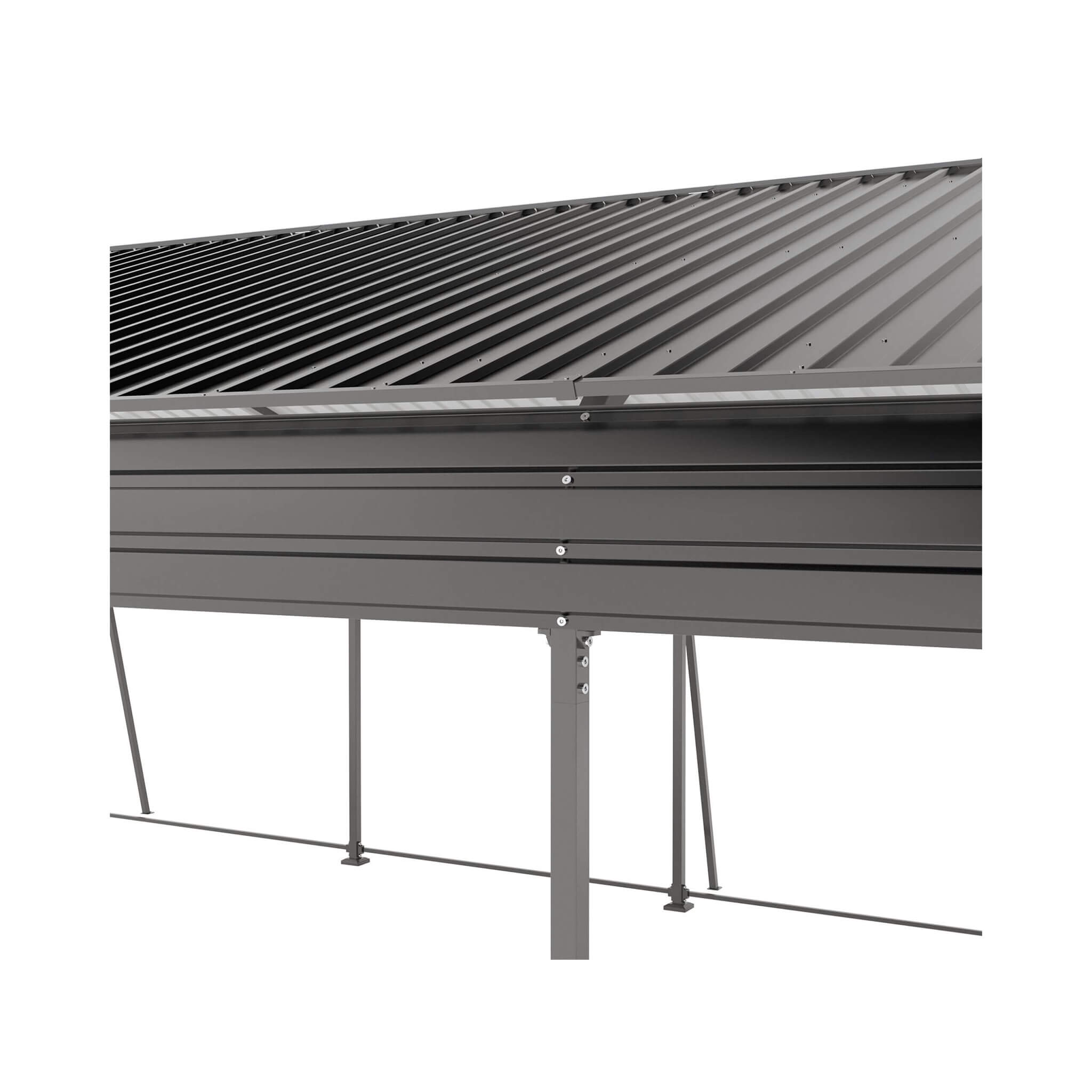[13X26FT] Heavy-Duty Weather-Resistant Outdoor Carport With Protective Film (SAK82451) - Energize Trek