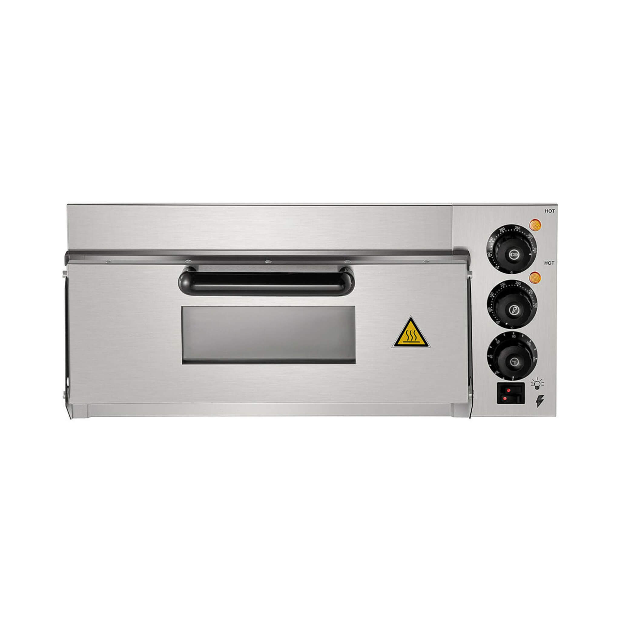 14" Electric Single Deck Countertop Commercial Pizza Oven (SAK92582) - Energize Trek