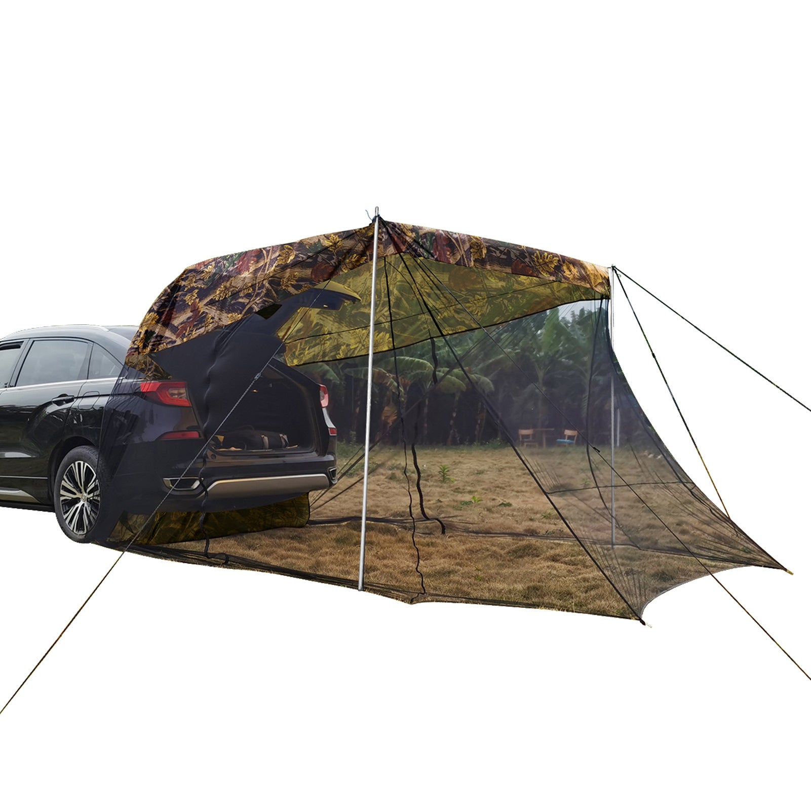 Rear Tent Canopy Awning Anti-mosquito Sunscreen