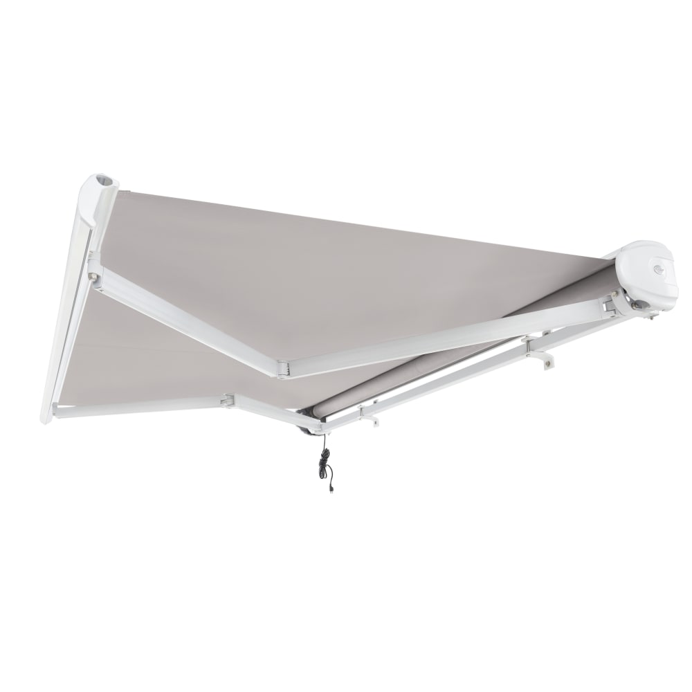 [14x10FT] Awntech Key West Premium Electric Outdoor Motorized Retractable Awning [FCL14/FCR14-SBY] (SAK46935) - Energize Trek