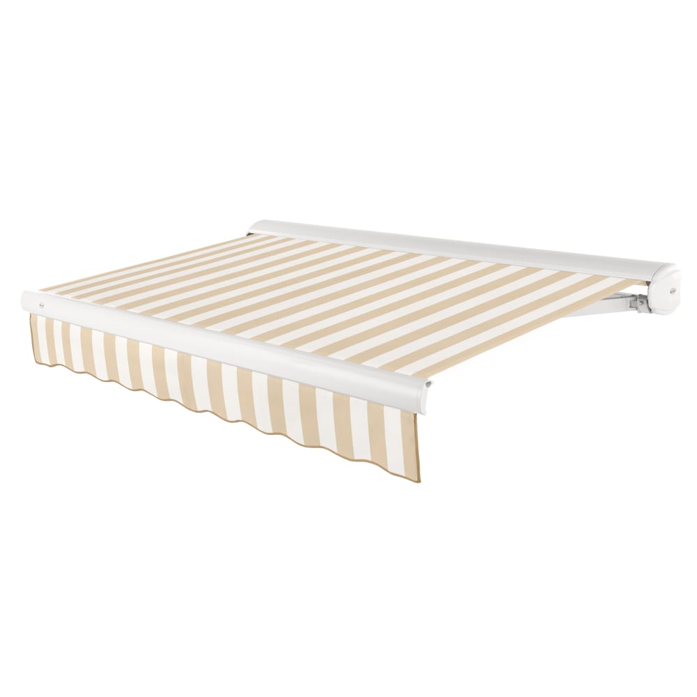 [14x10FT] Awntech Key West Premium Electric Outdoor Motorized Retractable Awning [FCL14/FCR14-SBY] (SAK46935) - Energize Trek