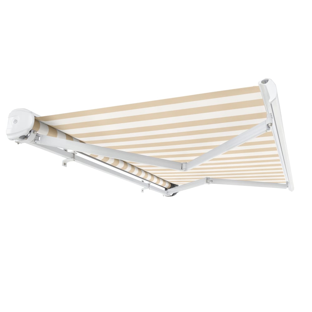 [14x10FT] Awntech Key West Premium Manual Outdoor Retractable Awning [FCM14-SBY] (SAK39625) - Energize Trek
