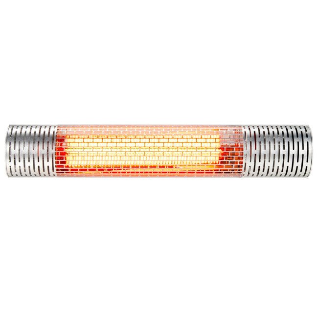 1500W Electric Indoor/Outdoor Waterproof Infrared Patio Heater W/ 2 Power Settings (91826957) - Energize Trek