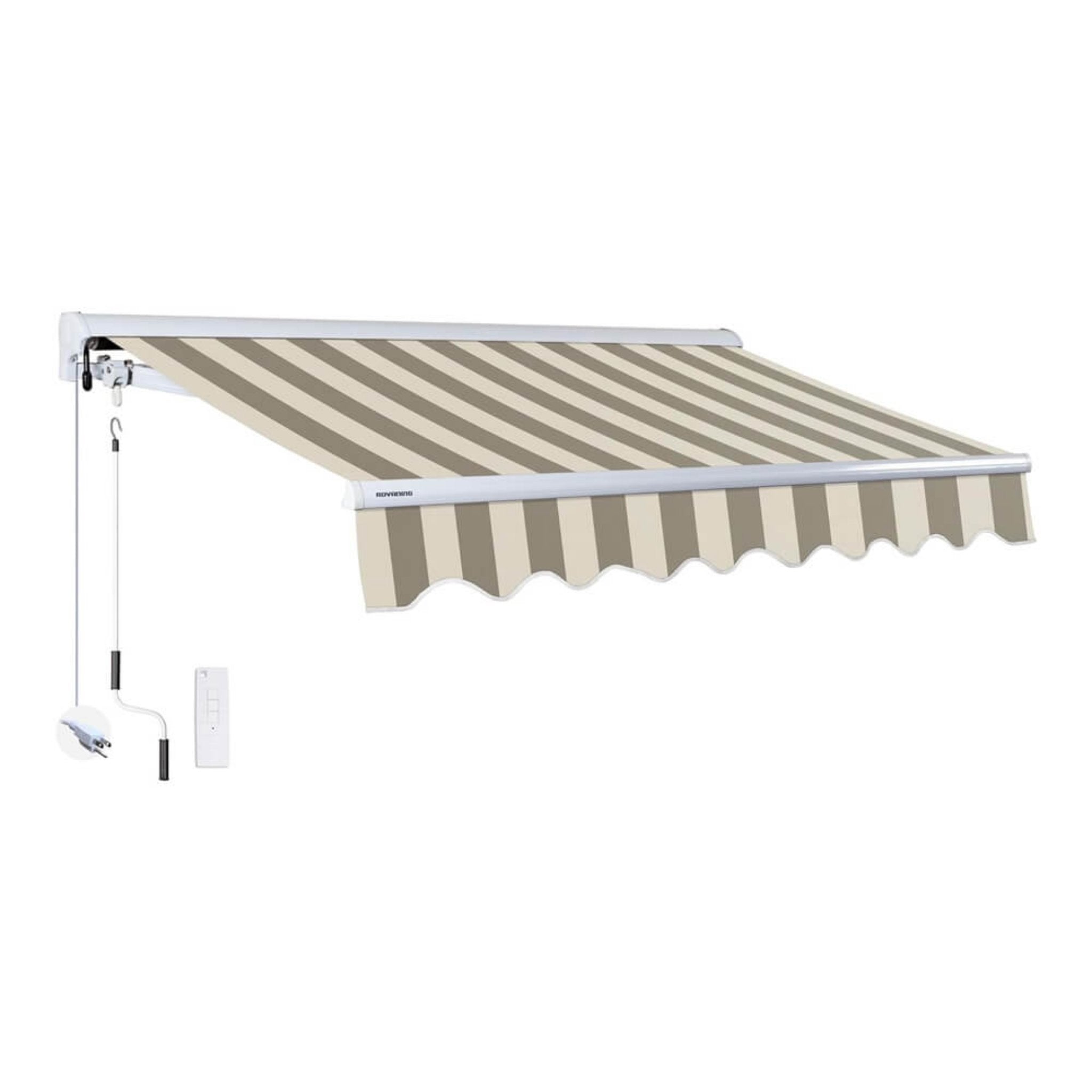 Advaning Luxury Series Fully Assembled Retractable Sun Shade Canopy Awning (SAK31549) - Energize Trek